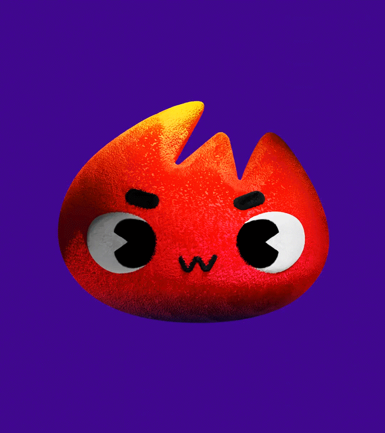 ArtSpark - дизайн маскота — Изображение №10 — Иллюстрация, 3D на Dprofile