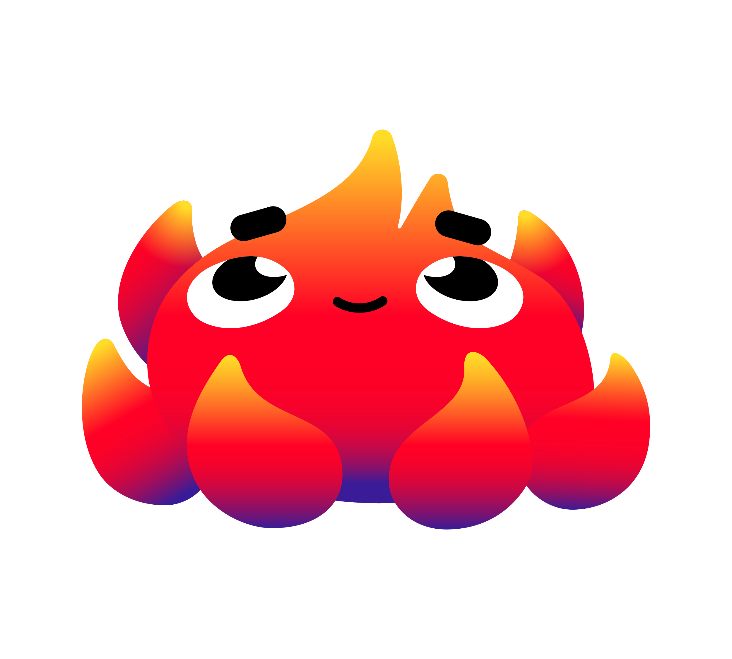 ArtSpark - дизайн маскота — Изображение №6 — Иллюстрация, 3D на Dprofile