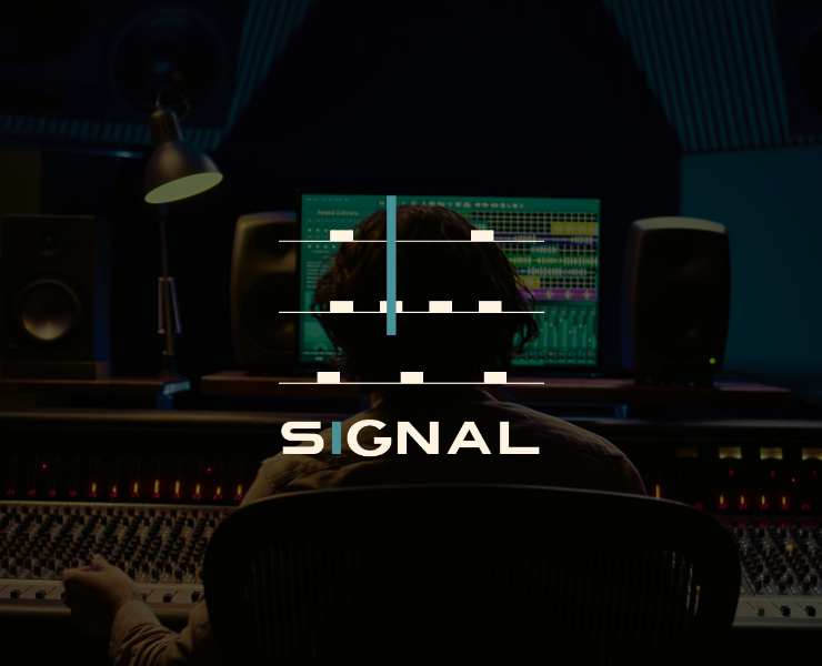 SIGNAL — Identity for a Focused Recording Studio — Брендинг на Dprofile