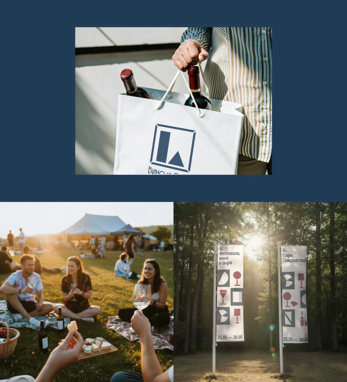 Вино и сыр — Изображение №4 — Брендинг, Графика на Dprofile