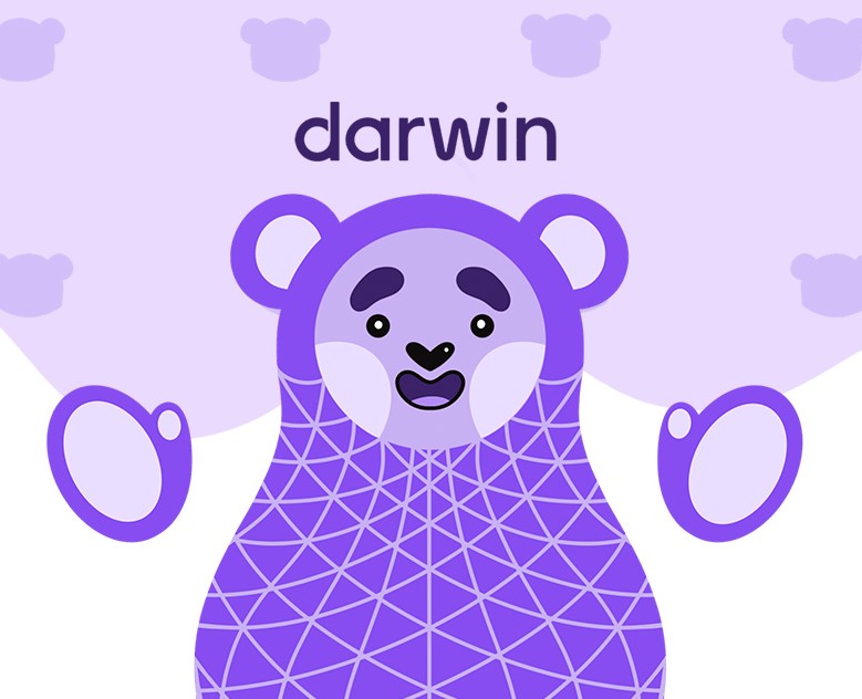 Маскот для бренда Darwin — Брендинг, Иллюстрация на Dprofile