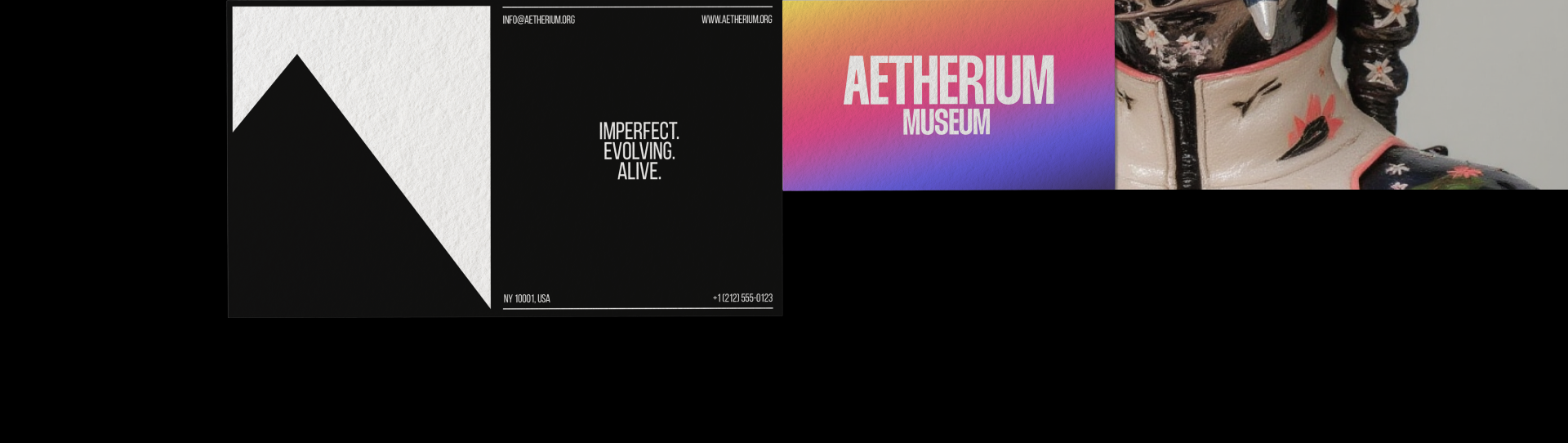 AETHERIUM | Музей современного искусства — Изображение №16 — Интерфейсы, Брендинг на Dprofile