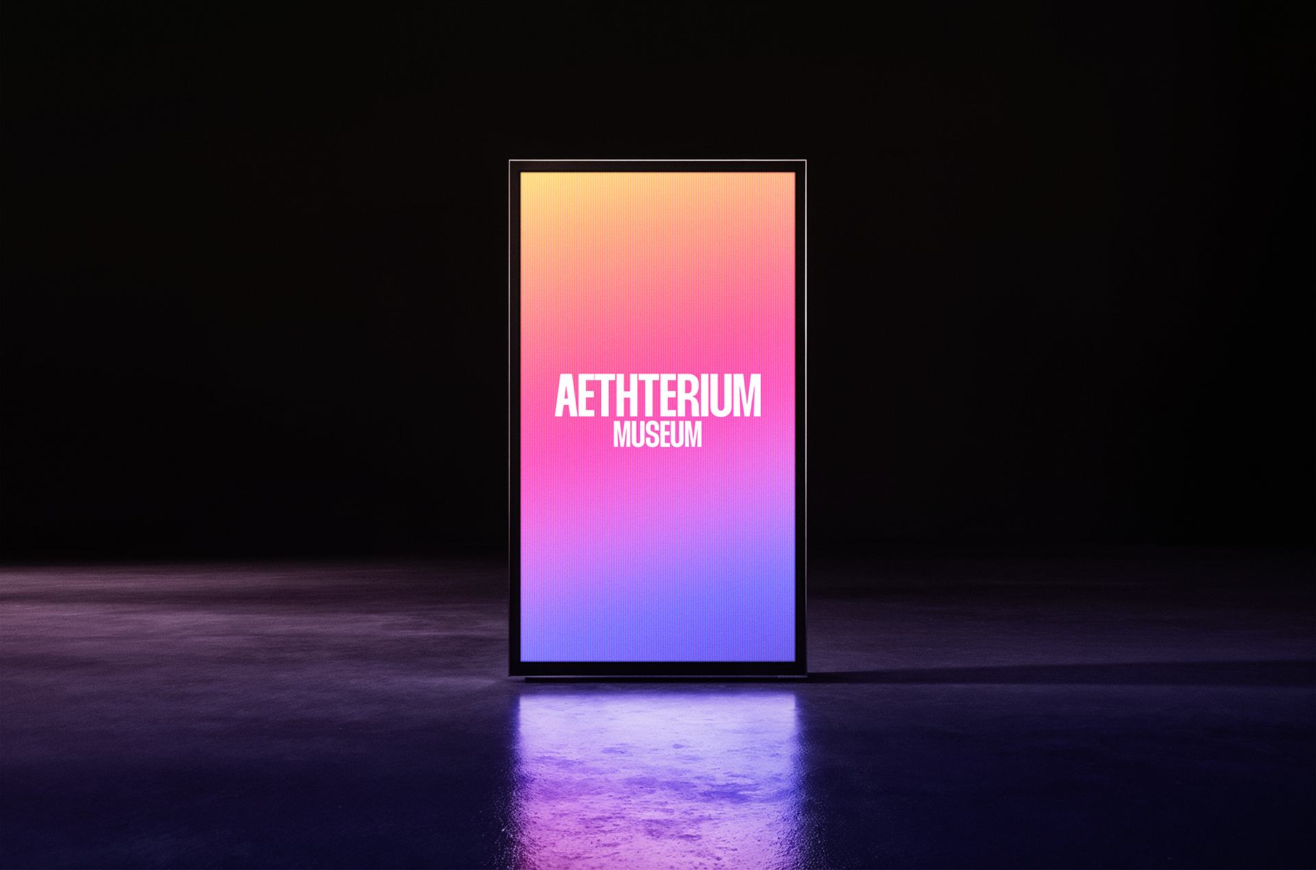 AETHERIUM | Музей современного искусства — Изображение №6 — Интерфейсы, Брендинг на Dprofile