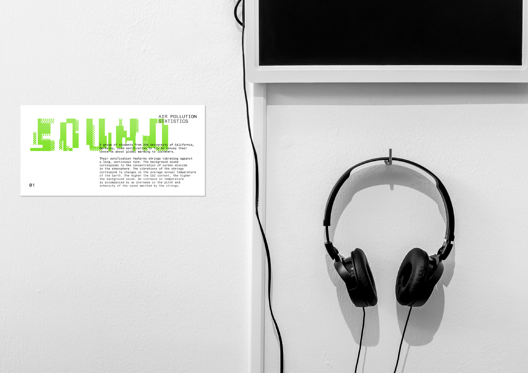 MUSIC OF DATA. Шрифт и айдентика для выставки — Изображение №7 — Брендинг, Графика на Dprofile