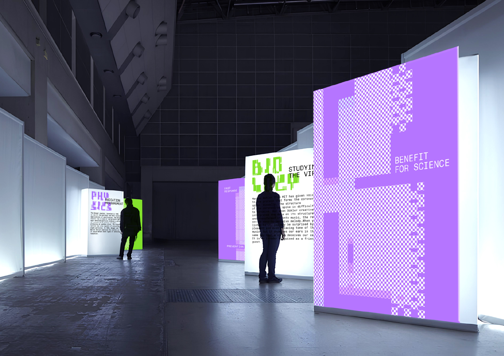 MUSIC OF DATA. Шрифт и айдентика для выставки — Изображение №6 — Брендинг, Графика на Dprofile