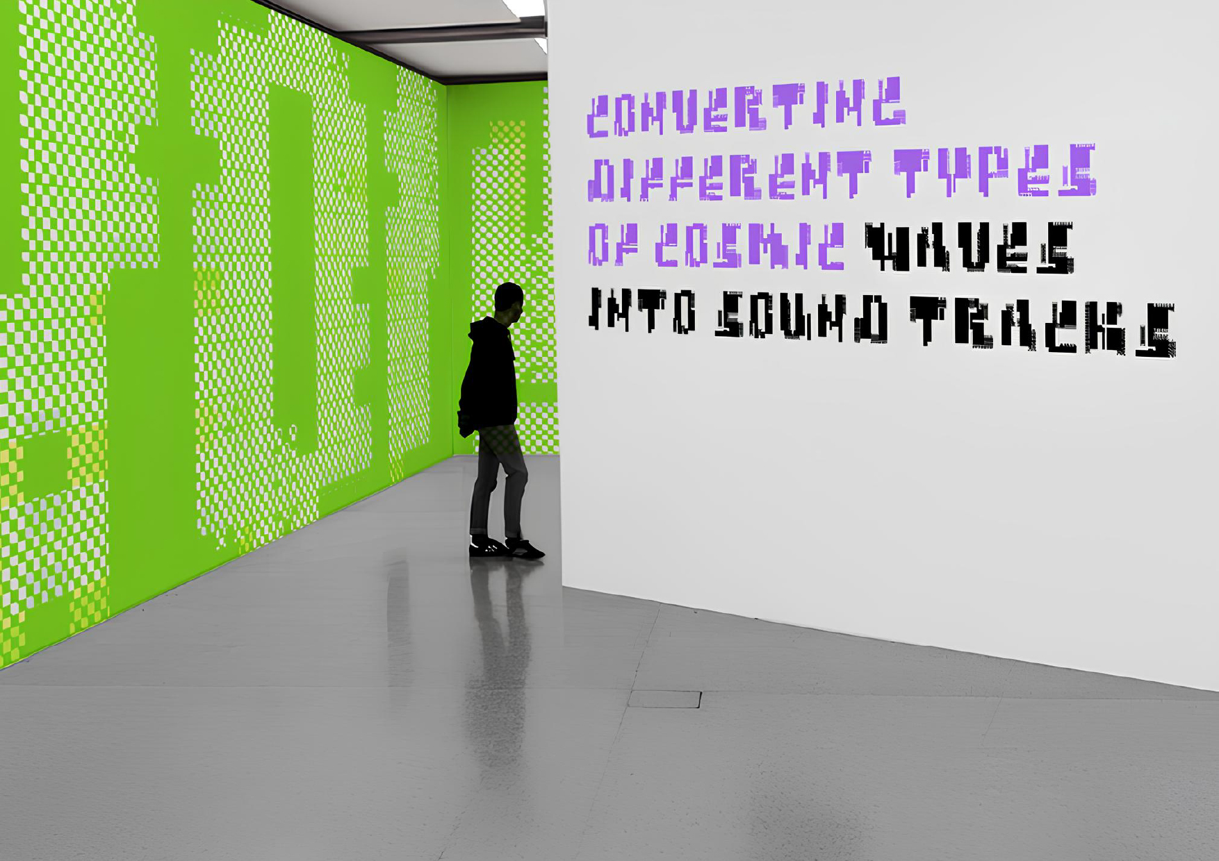 MUSIC OF DATA. Шрифт и айдентика для выставки — Изображение №9 — Брендинг, Графика на Dprofile