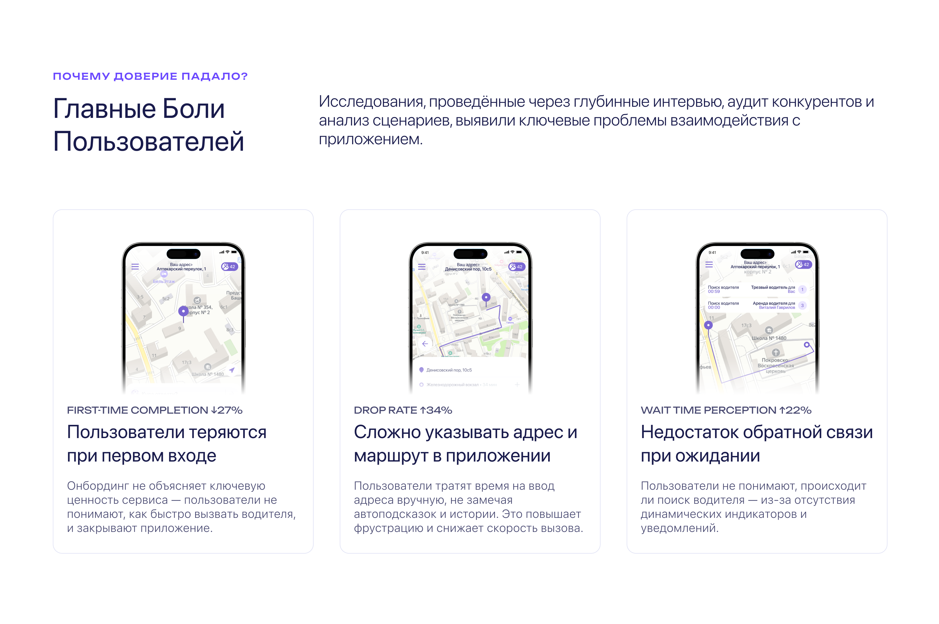 Мобильное приложение для заказа персонального водителя — Изображение №6 — Интерфейсы, Анимация на Dprofile