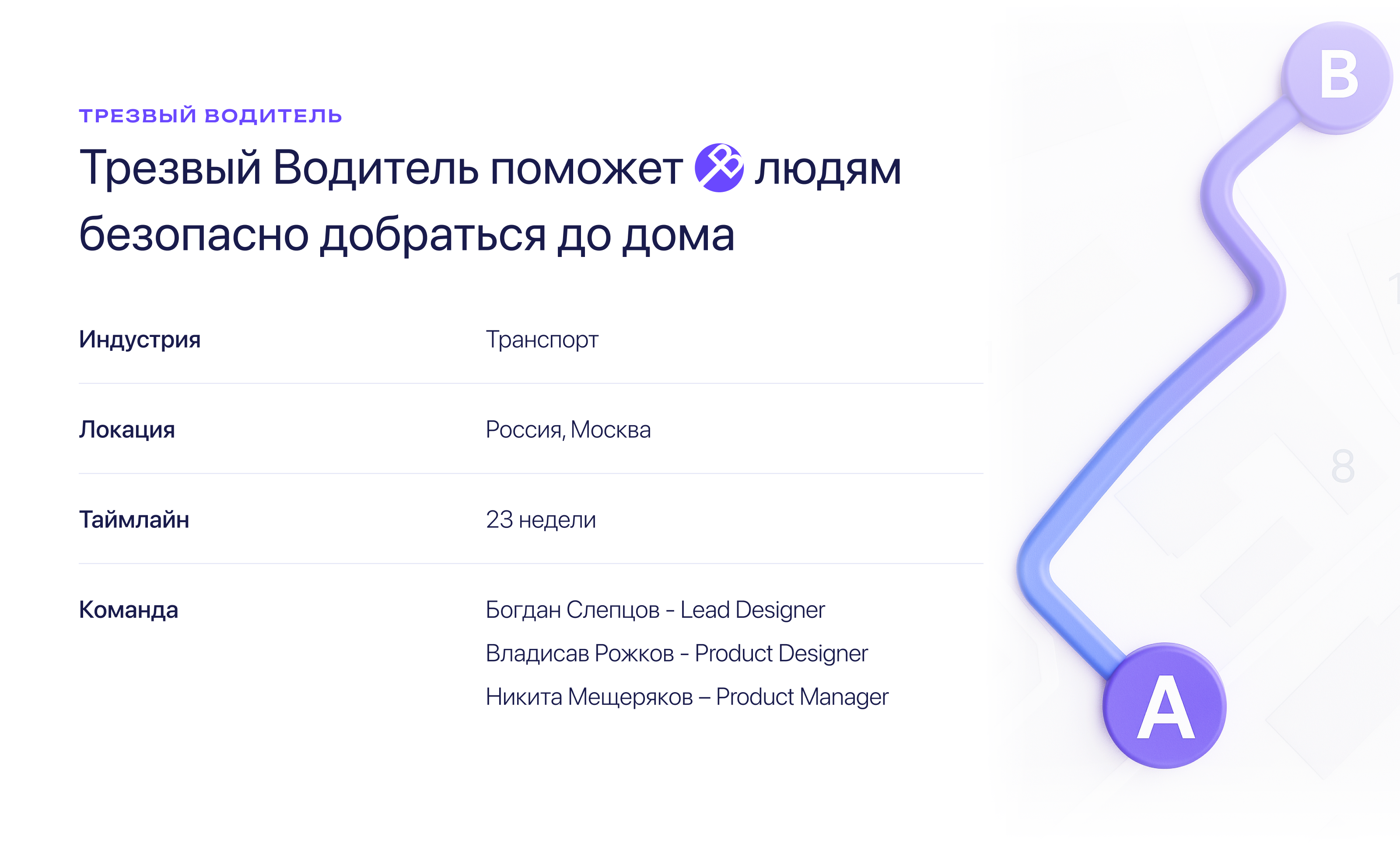 Мобильное приложение для заказа персонального водителя — Изображение №2 — Интерфейсы, Анимация на Dprofile