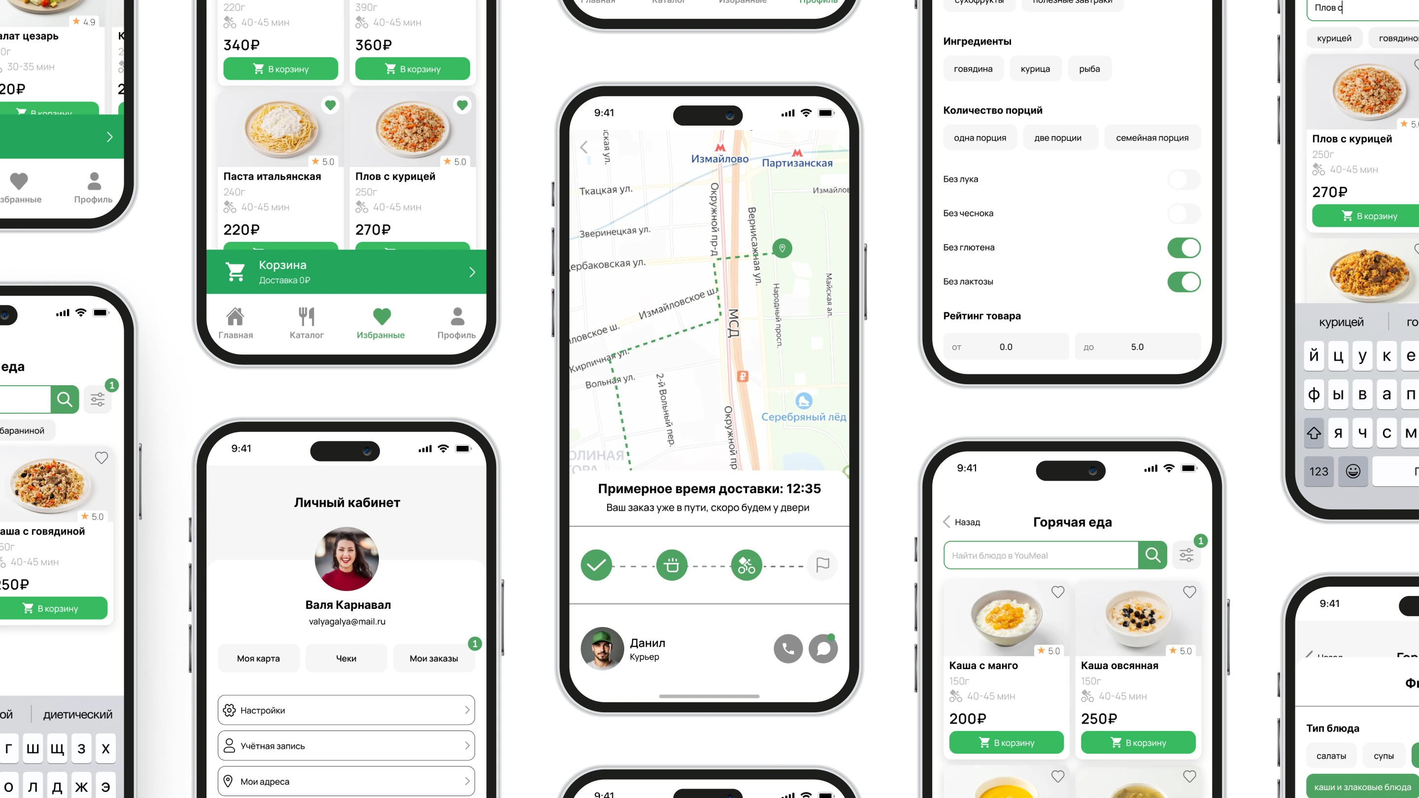 YouMeal — Изображение №19 — Интерфейсы на Dprofile