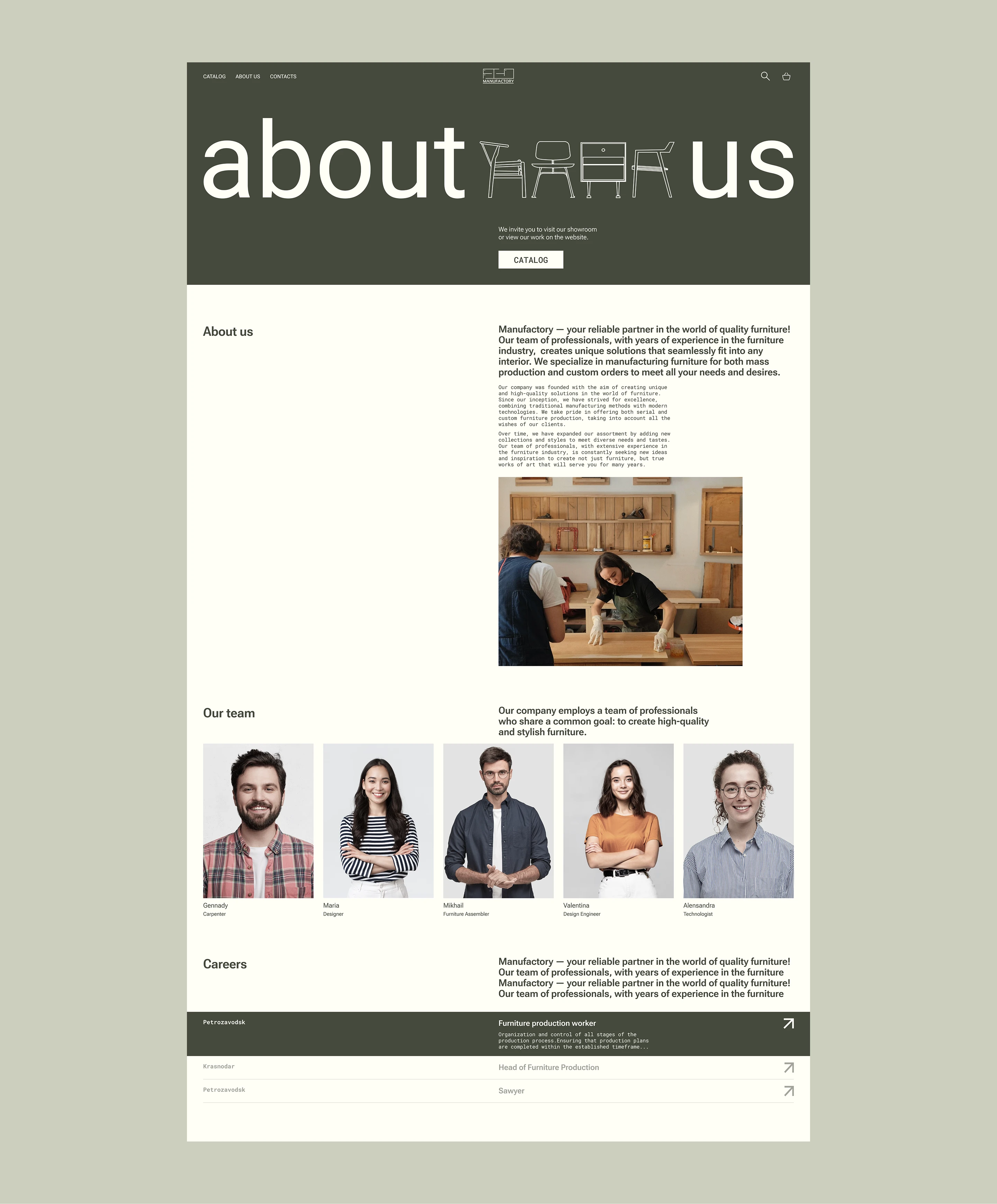 Интернет магазин "Мануфактура" — Изображение №11 — Интерфейсы, Брендинг на Dprofile