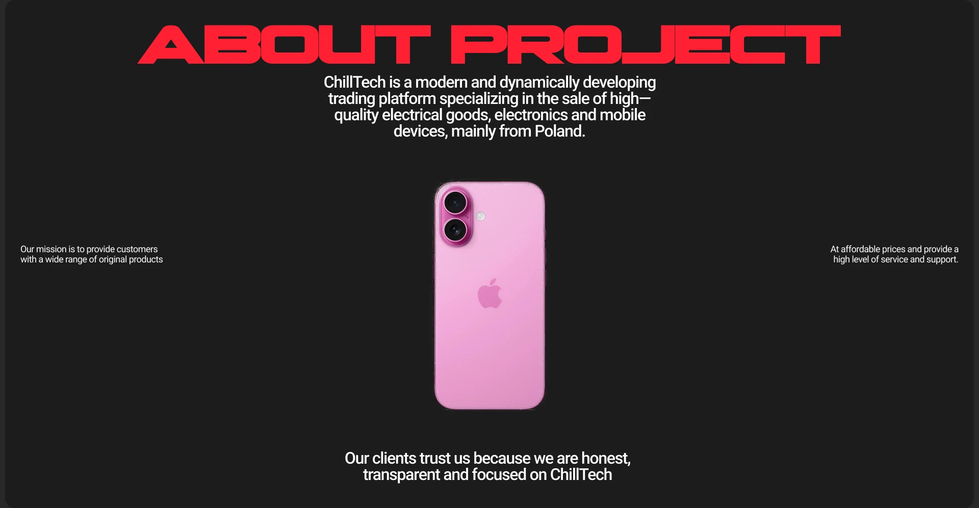 ChillTech — Изображение №2 — Интерфейсы на Dprofile