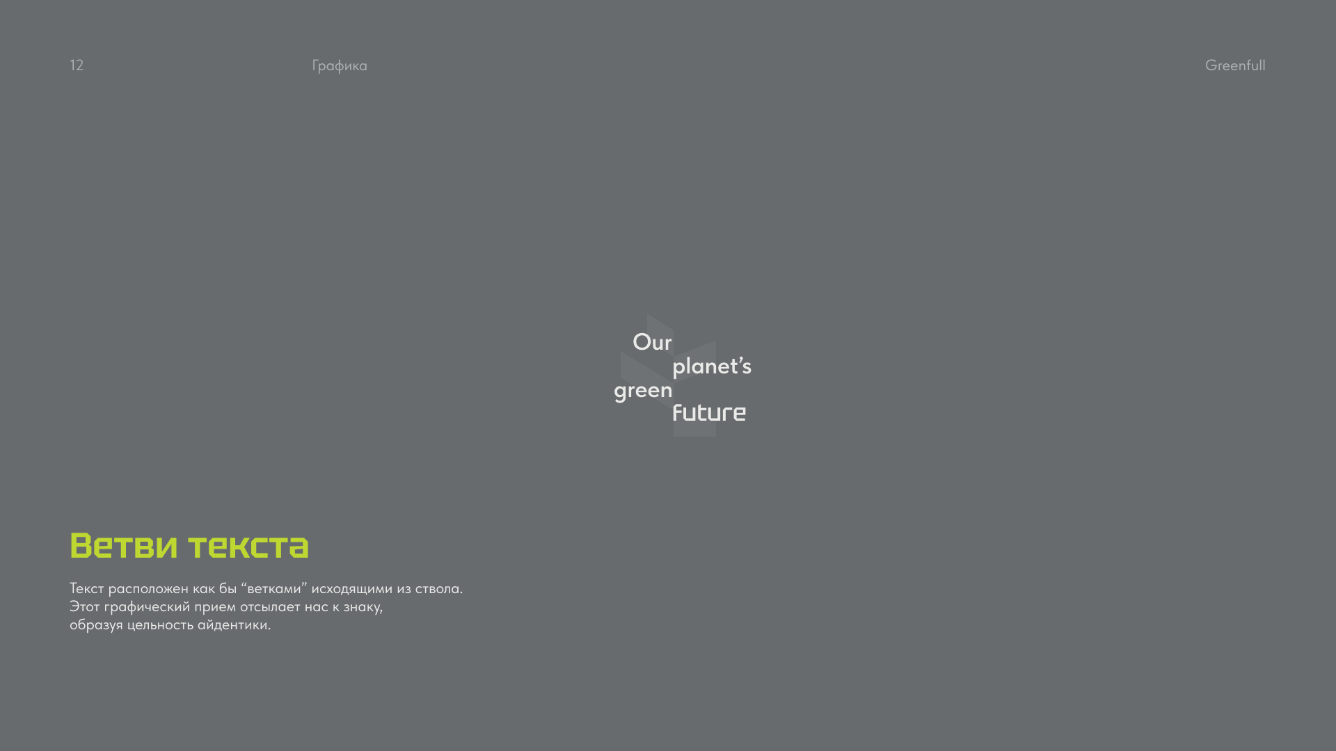 Greenfull — Изображение №12 — Брендинг на Dprofile