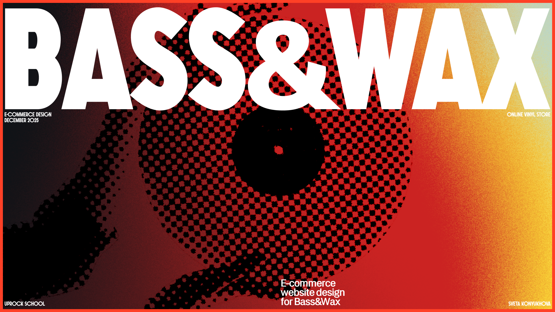 Bass&Wax | Онлайн-магазин винила и аудио-техники — Изображение №1 — Интерфейсы на Dprofile