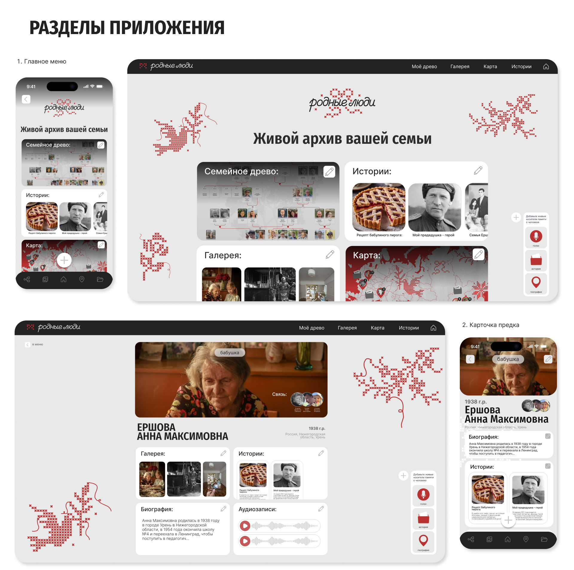 Родные люди — Изображение №13 — Брендинг на Dprofile