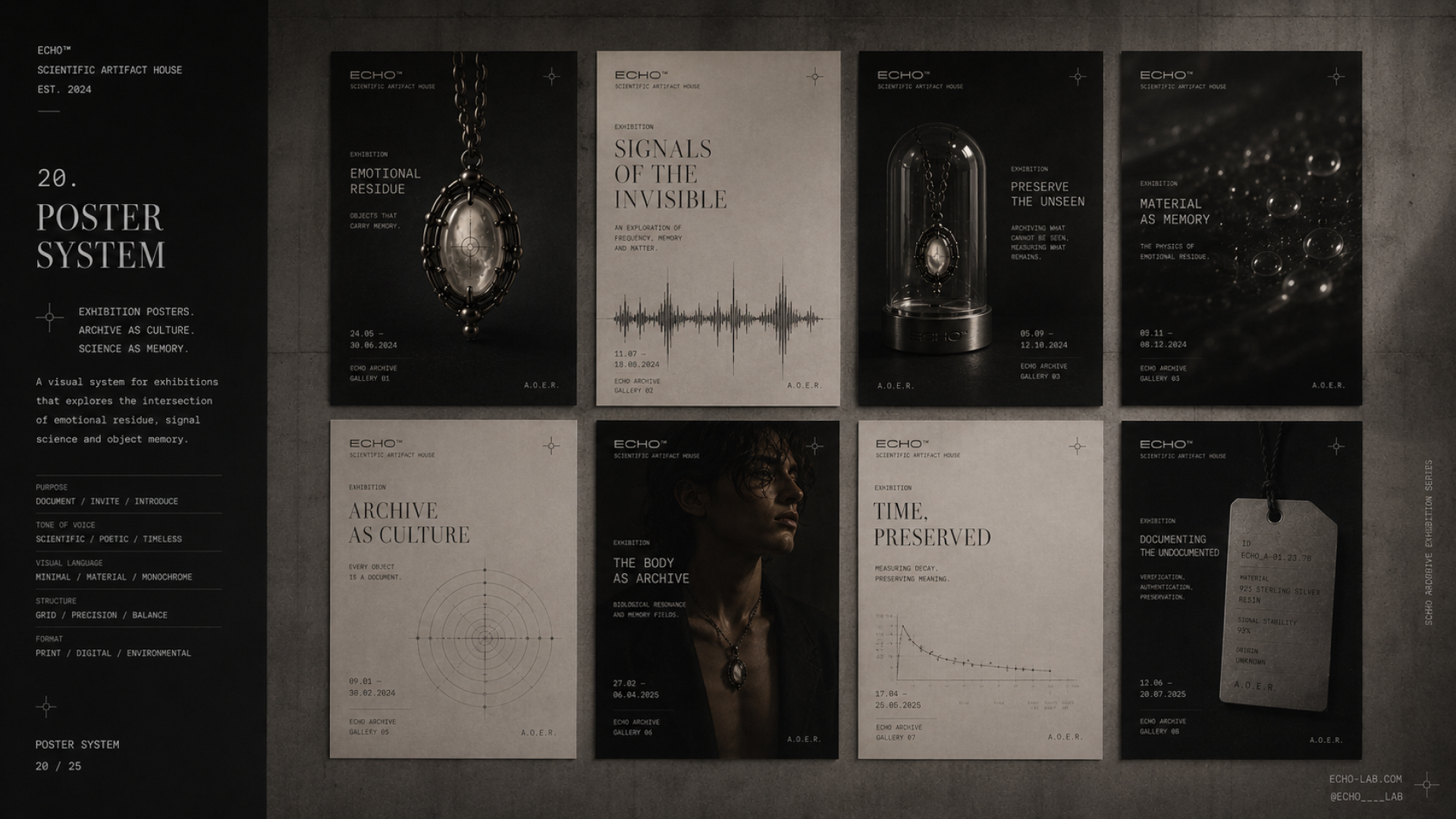 JEWELLERY BRAND-IDENTITY // ECHO — Изображение №20 — Брендинг на Dprofile