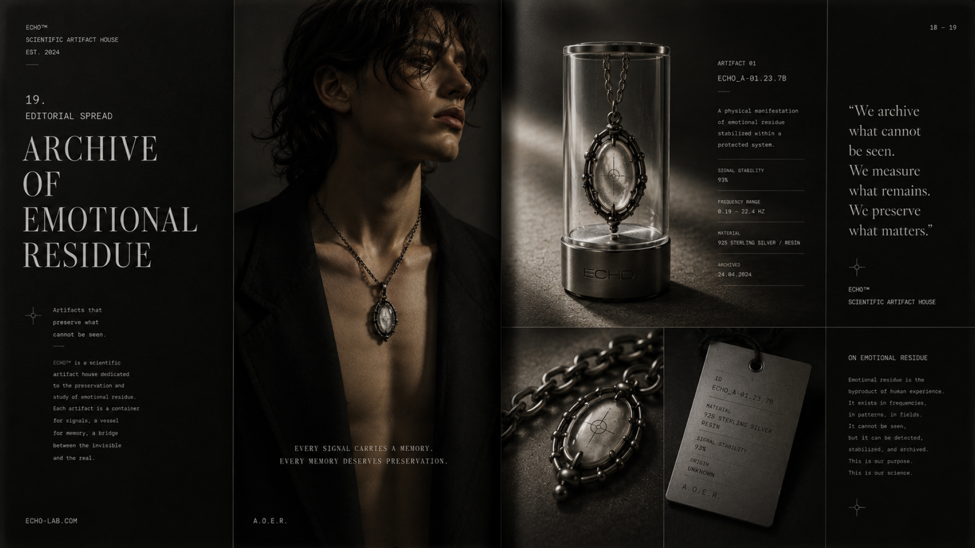 JEWELLERY BRAND-IDENTITY // ECHO — Изображение №19 — Брендинг на Dprofile