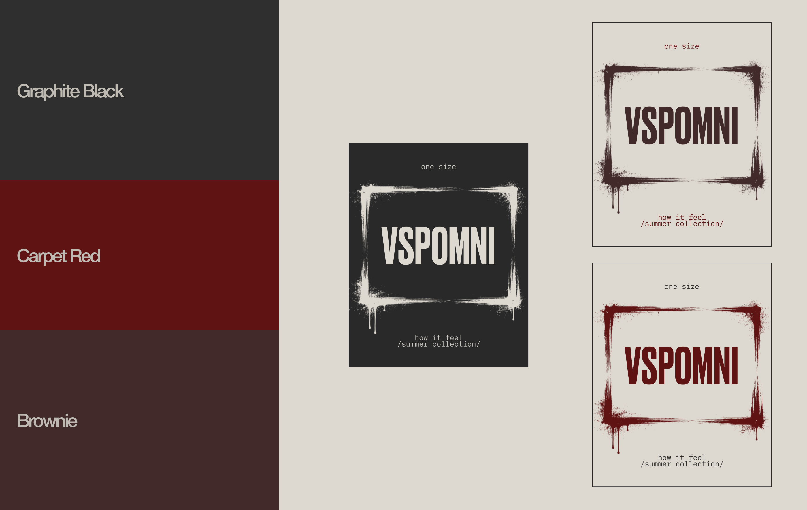 VSPOMNI // Разработка фирменного стиля — Изображение №3 — Брендинг на Dprofile