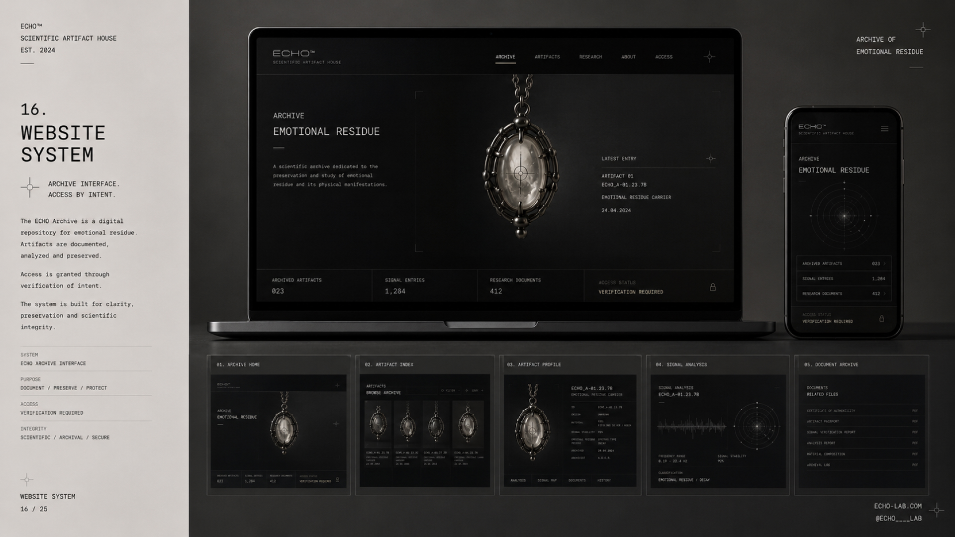 JEWELLERY BRAND-IDENTITY // ECHO — Изображение №16 — Брендинг на Dprofile