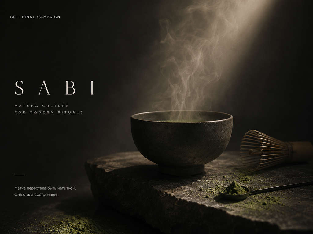 SABI // MATCHA BRAND IDENTITY — Изображение №11 — Интерфейсы, Брендинг на Dprofile