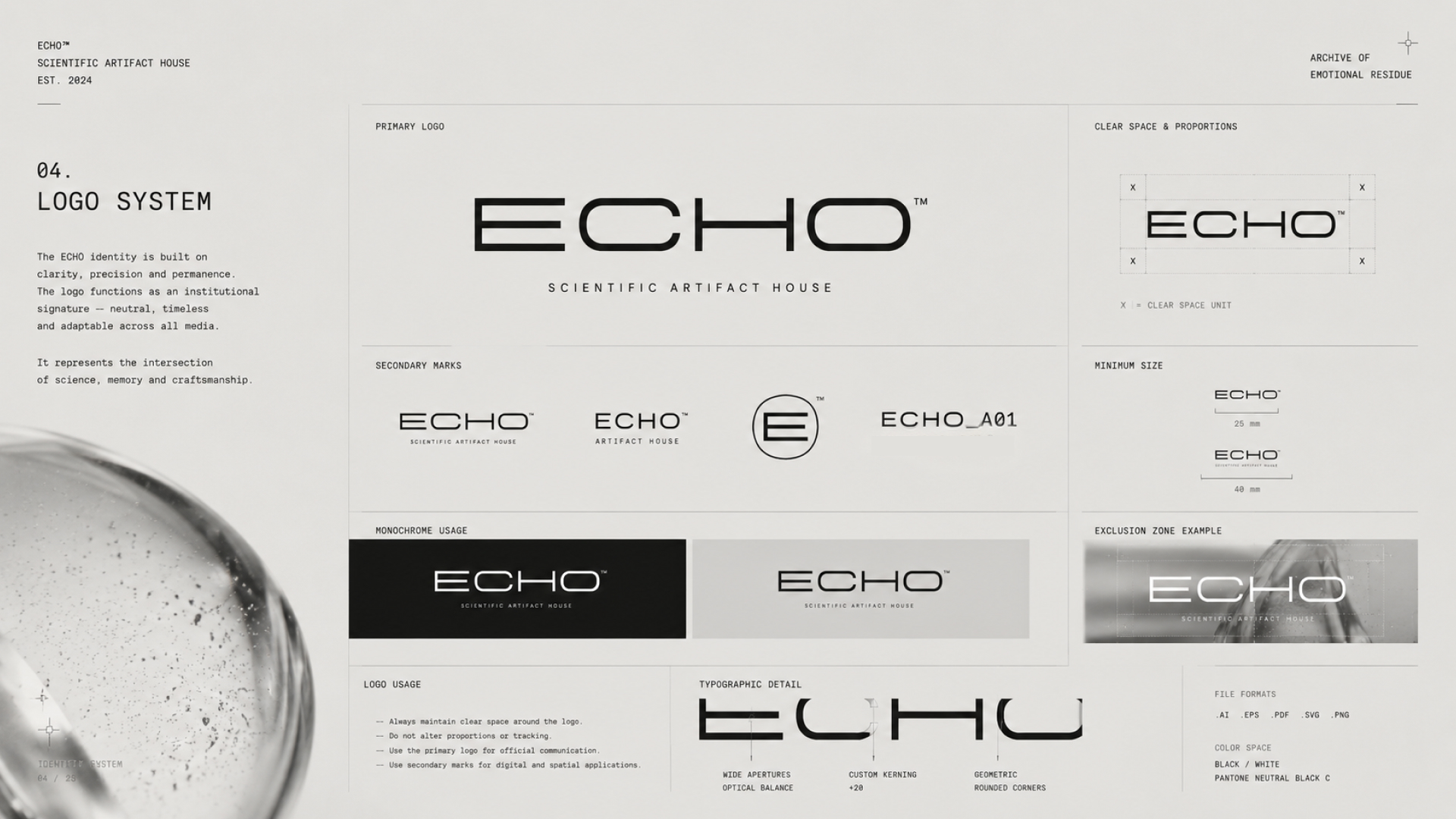 JEWELLERY BRAND-IDENTITY // ECHO — Изображение №4 — Брендинг на Dprofile