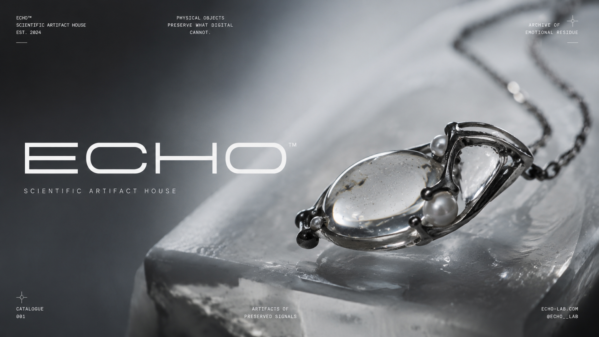 JEWELLERY BRAND-IDENTITY // ECHO — Изображение №1 — Брендинг на Dprofile