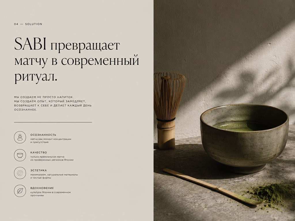 SABI // MATCHA BRAND IDENTITY — Изображение №4 — Интерфейсы, Брендинг на Dprofile