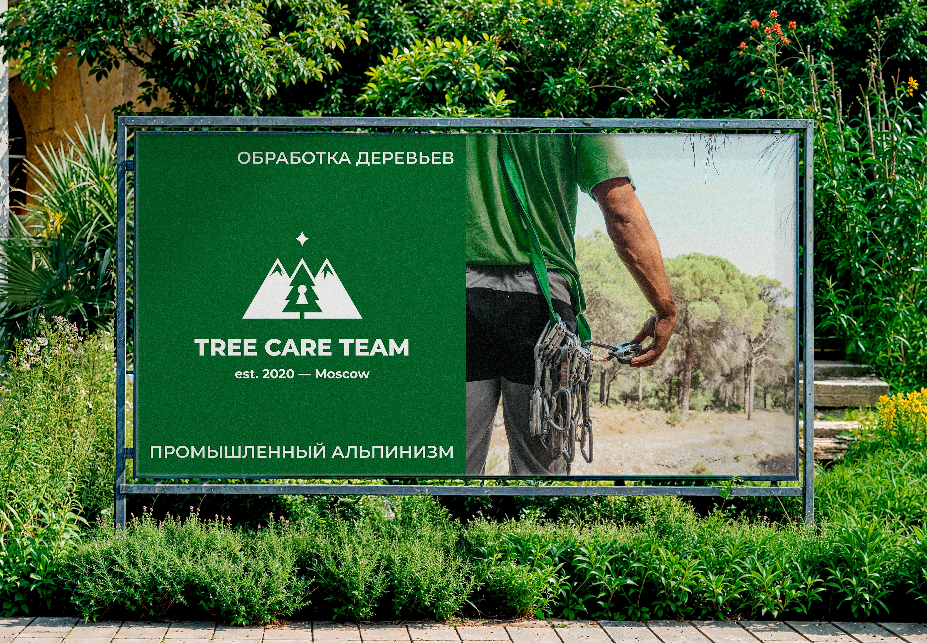 "TREE CARE TEAM" / Промышленный альпинизм и арбористика — Изображение №6 — Брендинг на Dprofile
