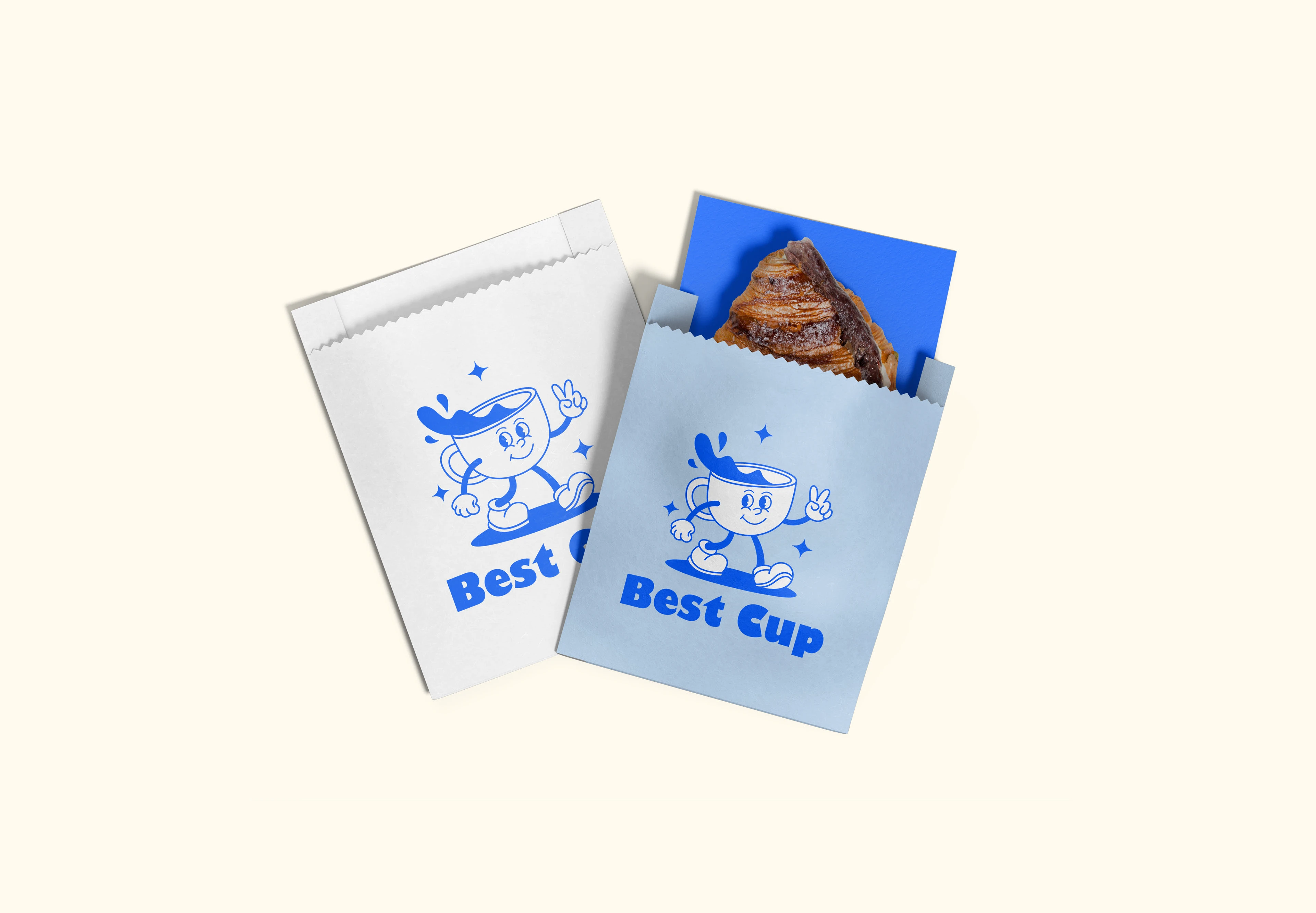 "BEST CUP" / Coffee shop brand identity — Изображение №8 — Брендинг на Dprofile