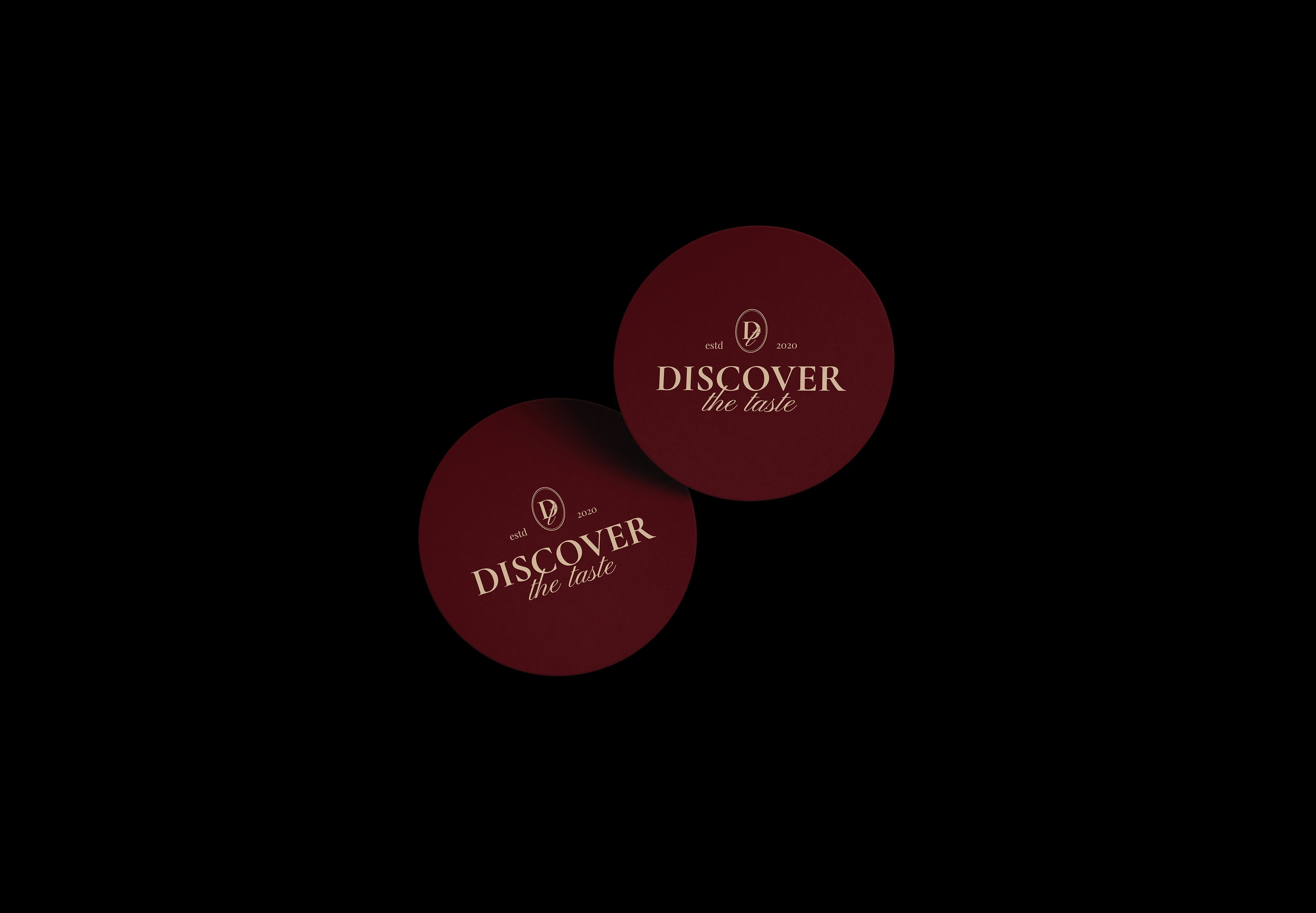 "DISCOVER THE TASTE" / Фирменный стиль ресторана — Изображение №9 — Брендинг на Dprofile
