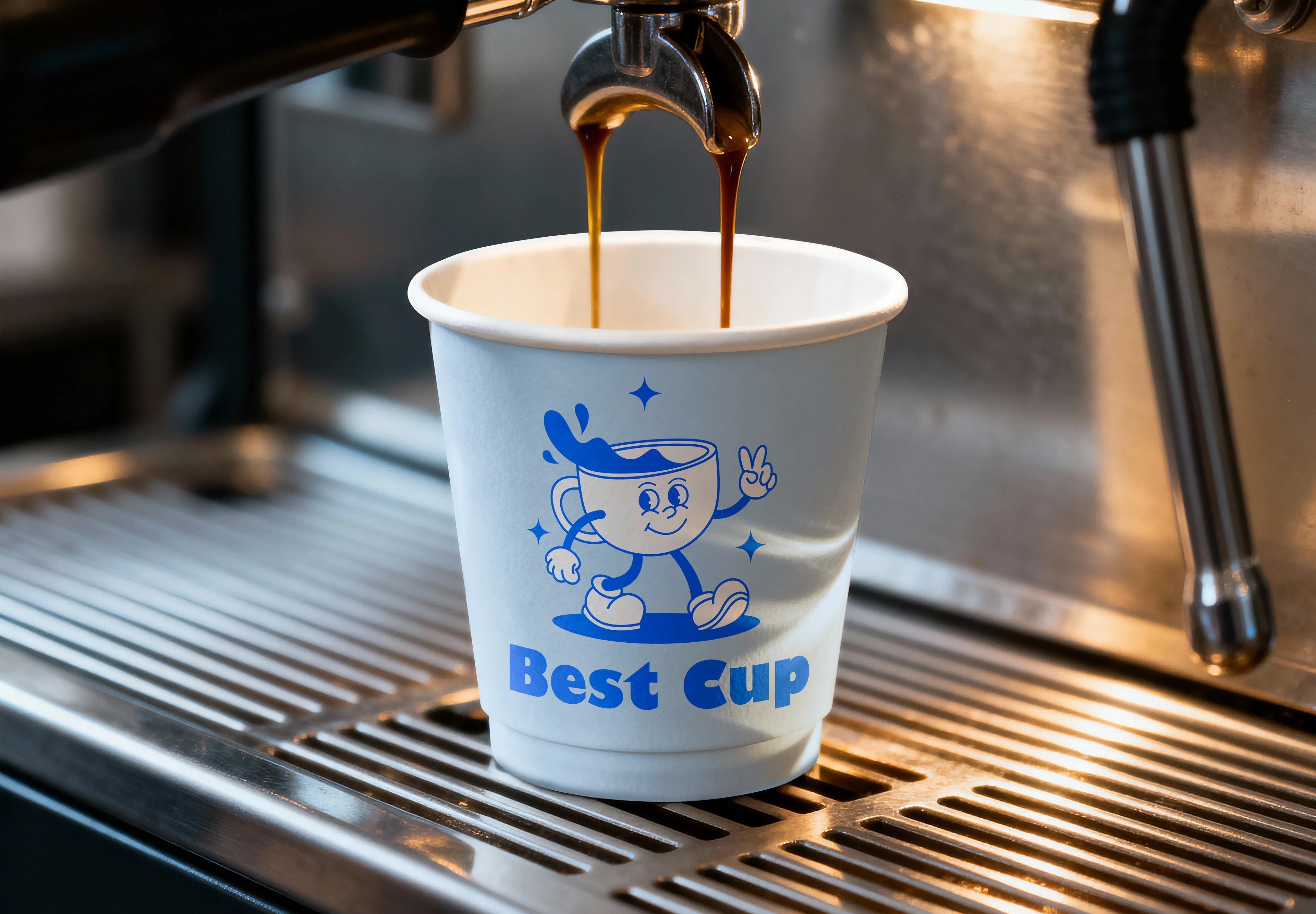 "BEST CUP" / Coffee shop brand identity — Изображение №4 — Брендинг на Dprofile