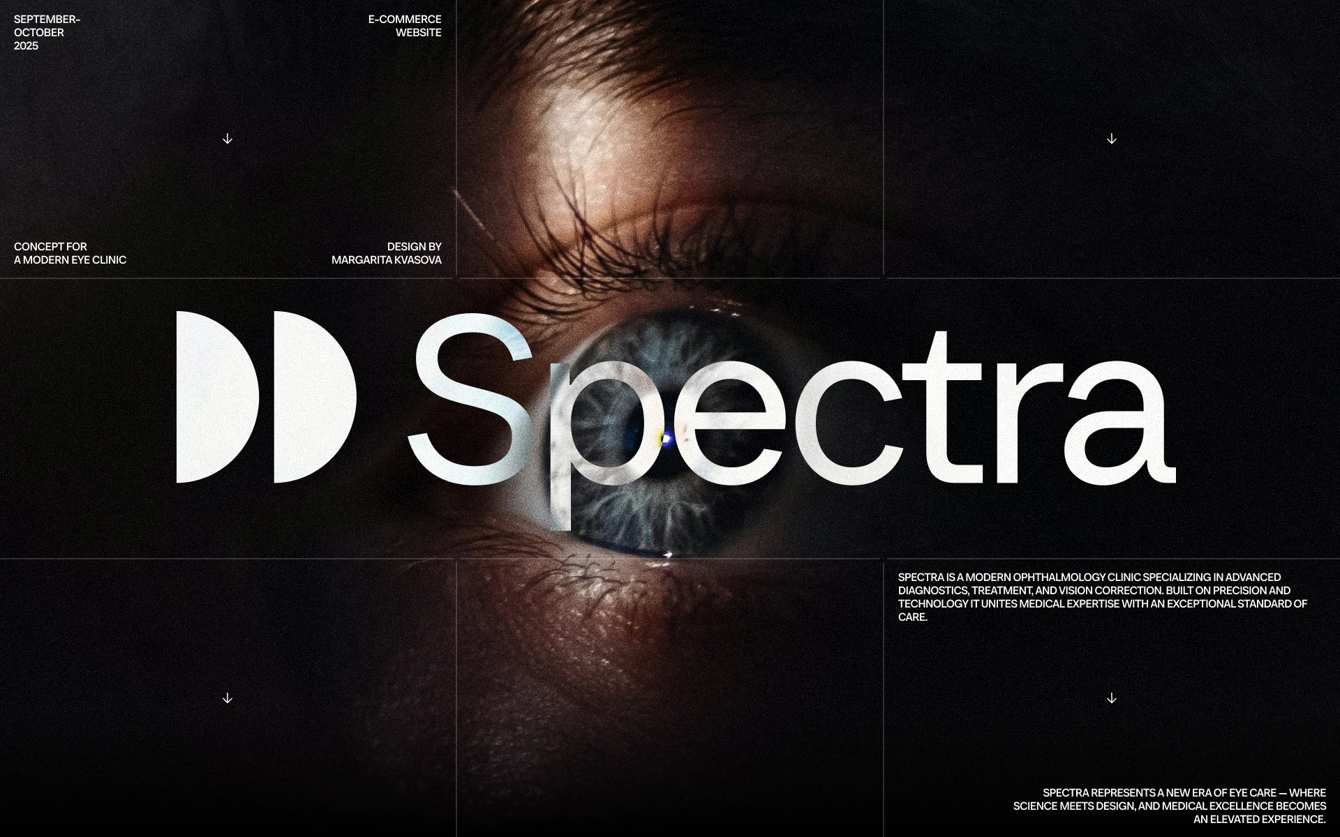 Spectra Eye Clinic — UX/UI — Изображение №1 — Интерфейсы на Dprofile