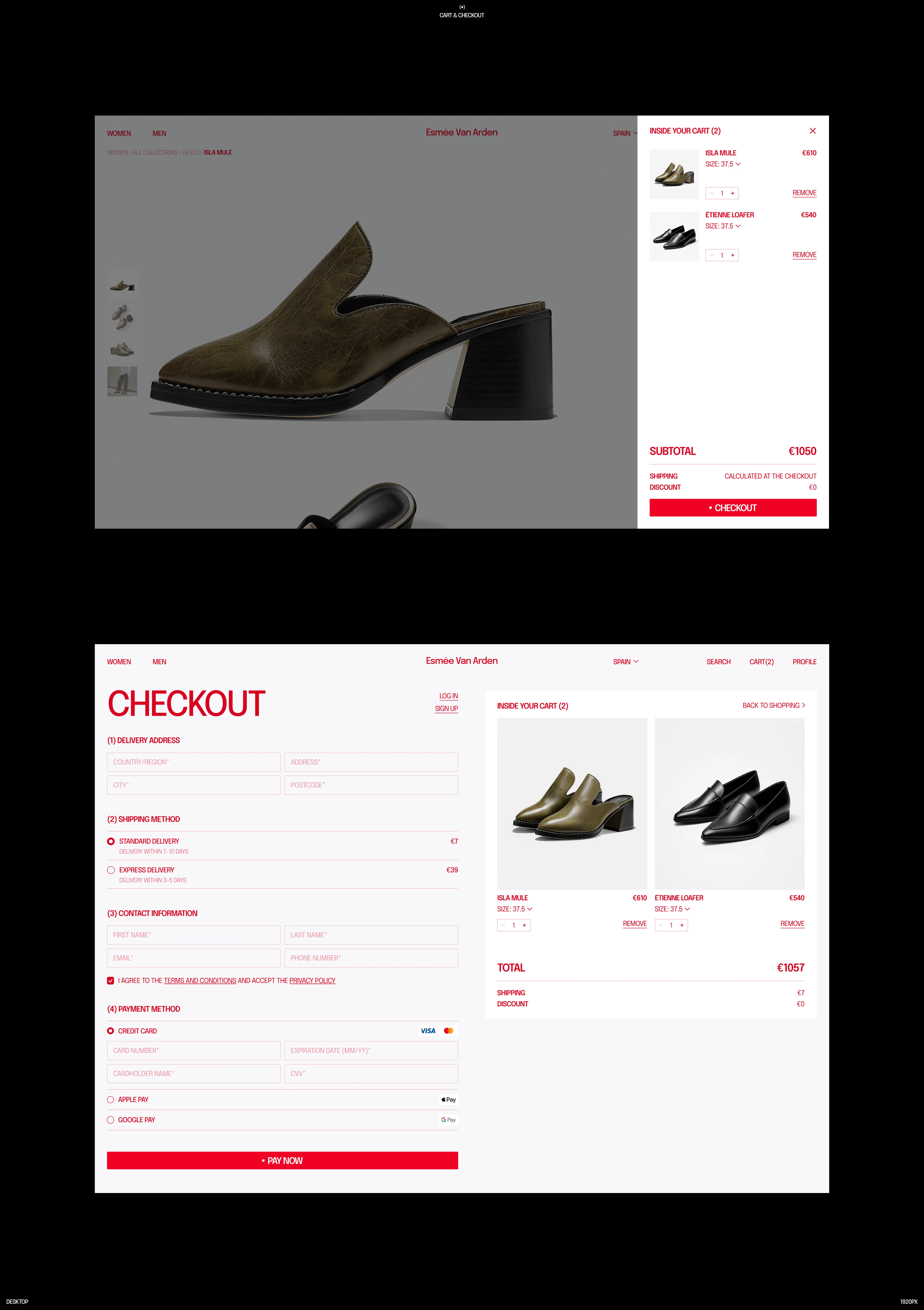 Esmée Van Arden — Изображение №8 — Интерфейсы на Dprofile