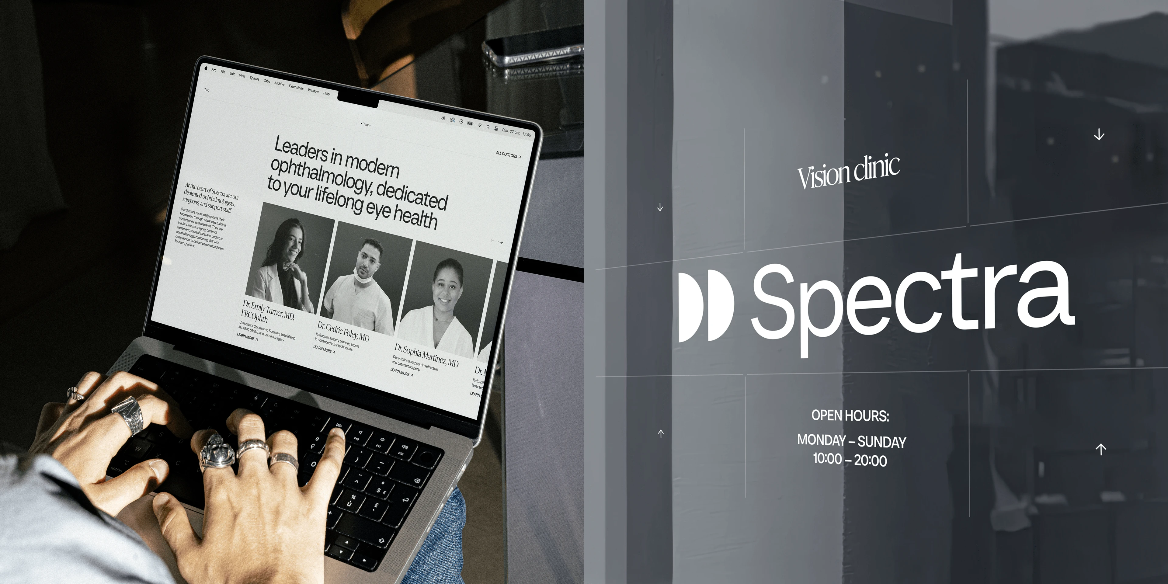 Spectra Eye Clinic — UX/UI — Изображение №14 — Интерфейсы на Dprofile