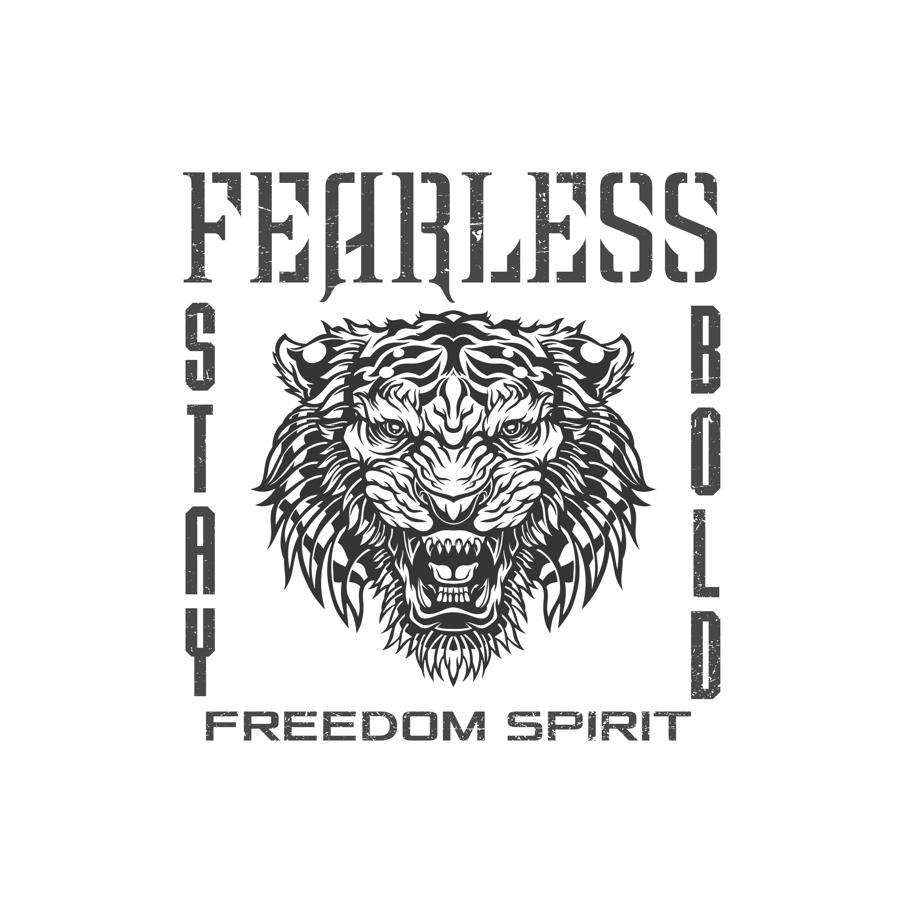 Серия футболок "FEARLESS" — Изображение №4 — Брендинг, Иллюстрация на Dprofile