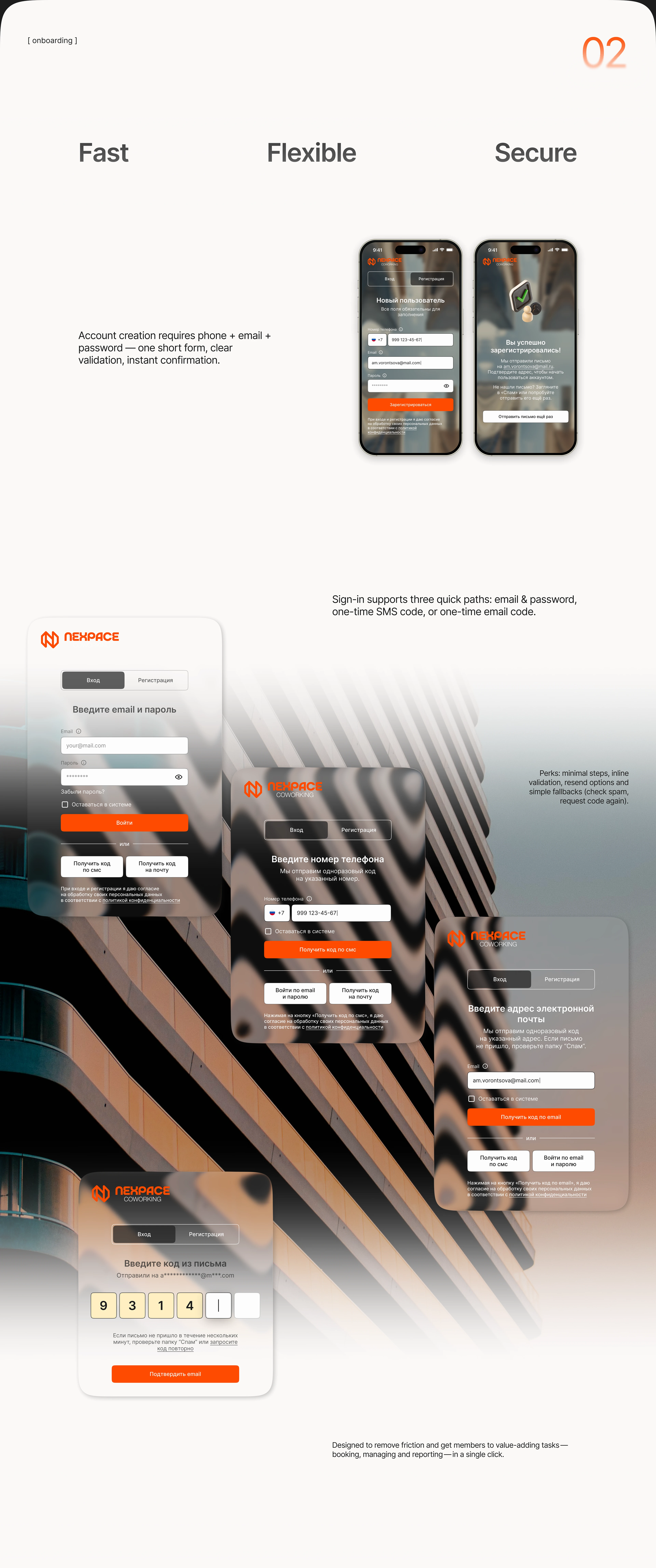 Личный кабинет для коворкинга | Часть 2 — Изображение №2 — Интерфейсы на Dprofile