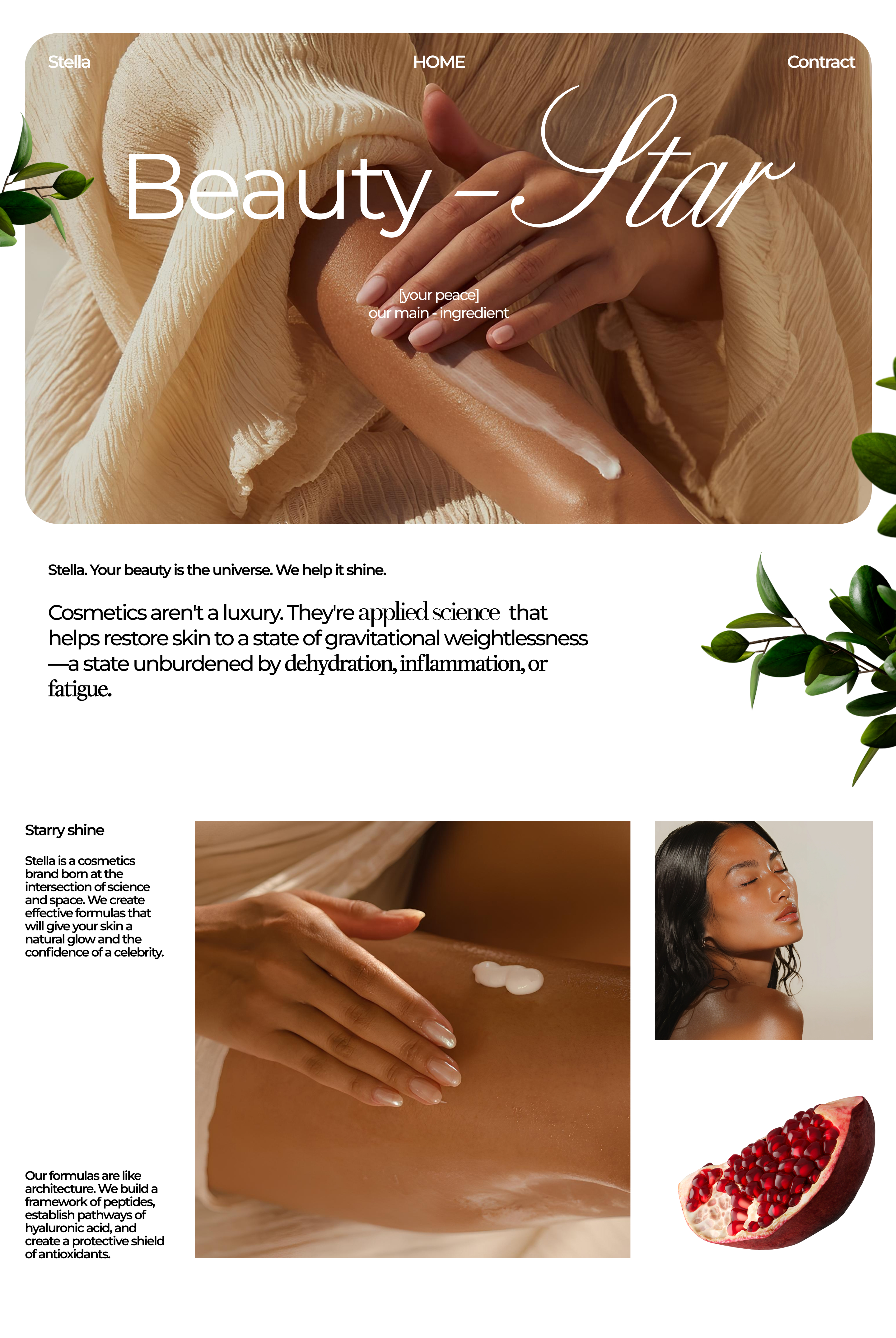 Project Stella: Gravity of Beauty — Изображение №3 — Интерфейсы, Брендинг на Dprofile