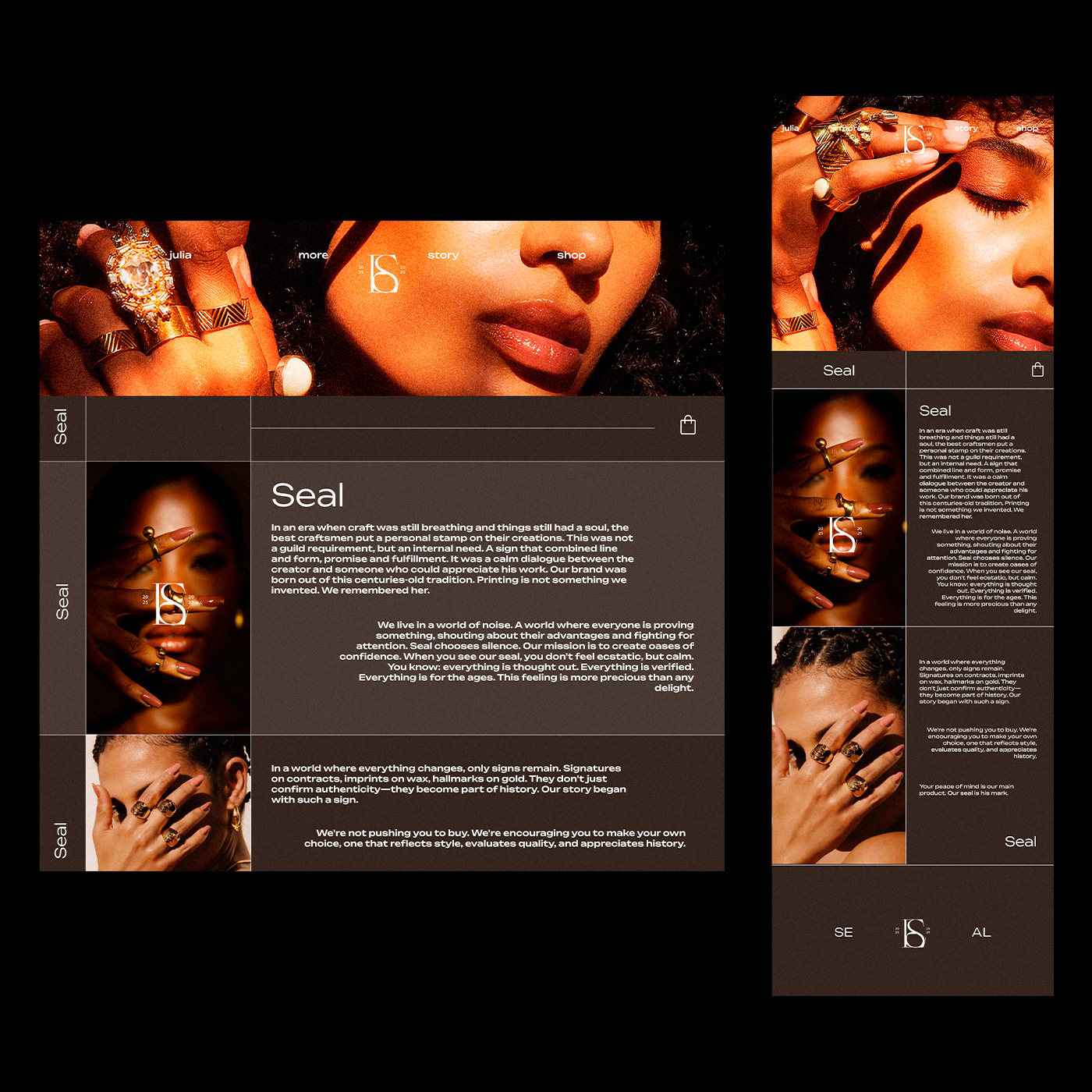 Seal — Изображение №7 — Интерфейсы, Брендинг на Dprofile