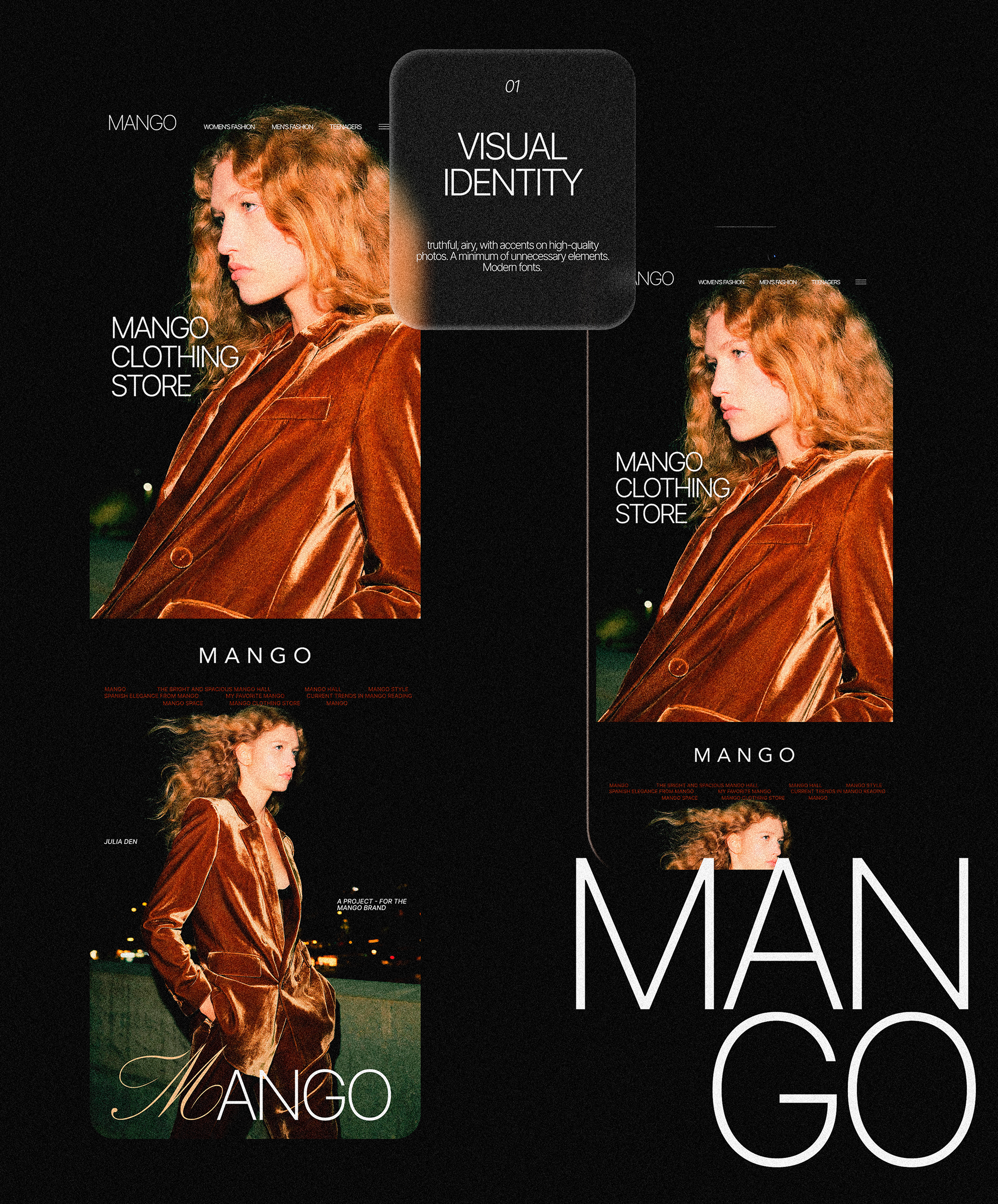 MANGO PROJECT — Изображение №5 — Интерфейсы, Брендинг на Dprofile