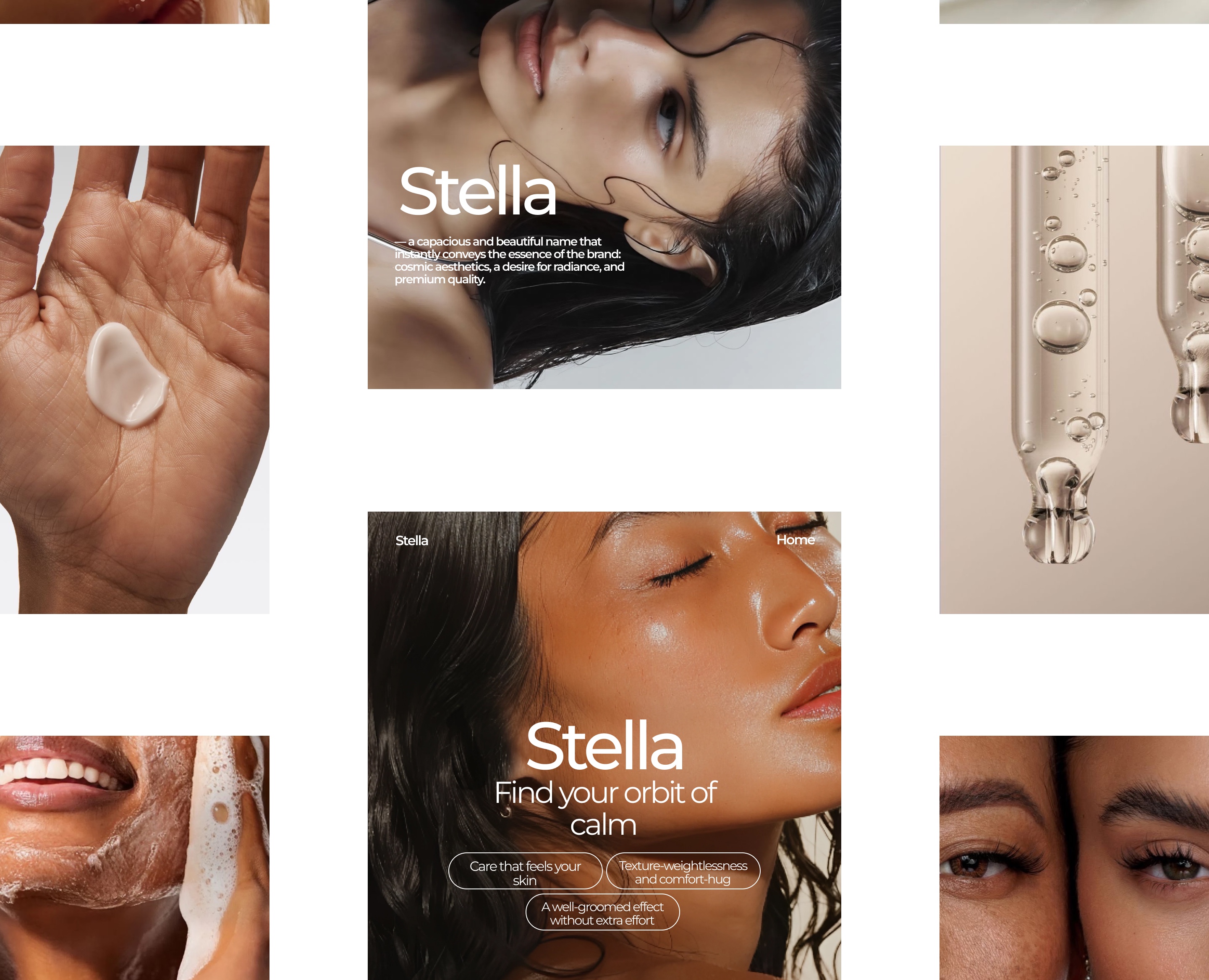 Project Stella: Gravity of Beauty — Интерфейсы, Брендинг на Dprofile