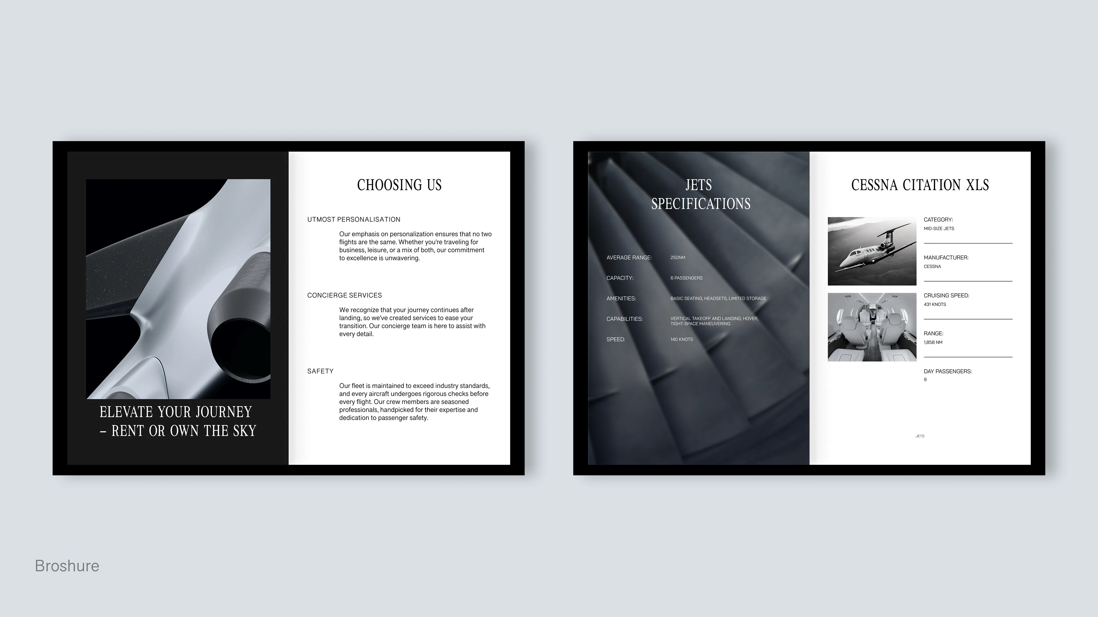 Фирменный стиль "The Jet Collection" — Изображение №11 — Брендинг, Графика на Dprofile