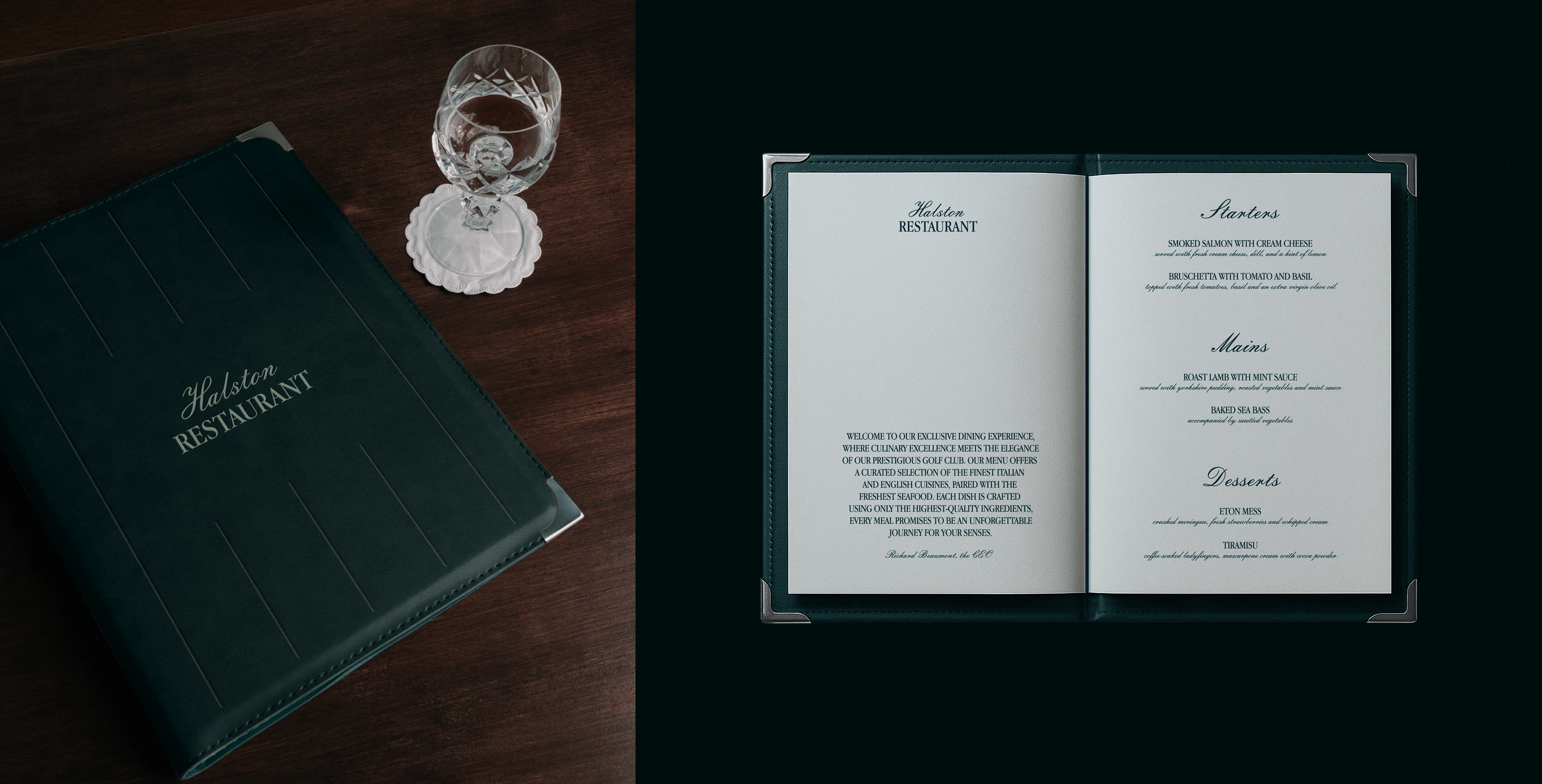 Halston golf club — Изображение №16 — Брендинг, Графика на Dprofile