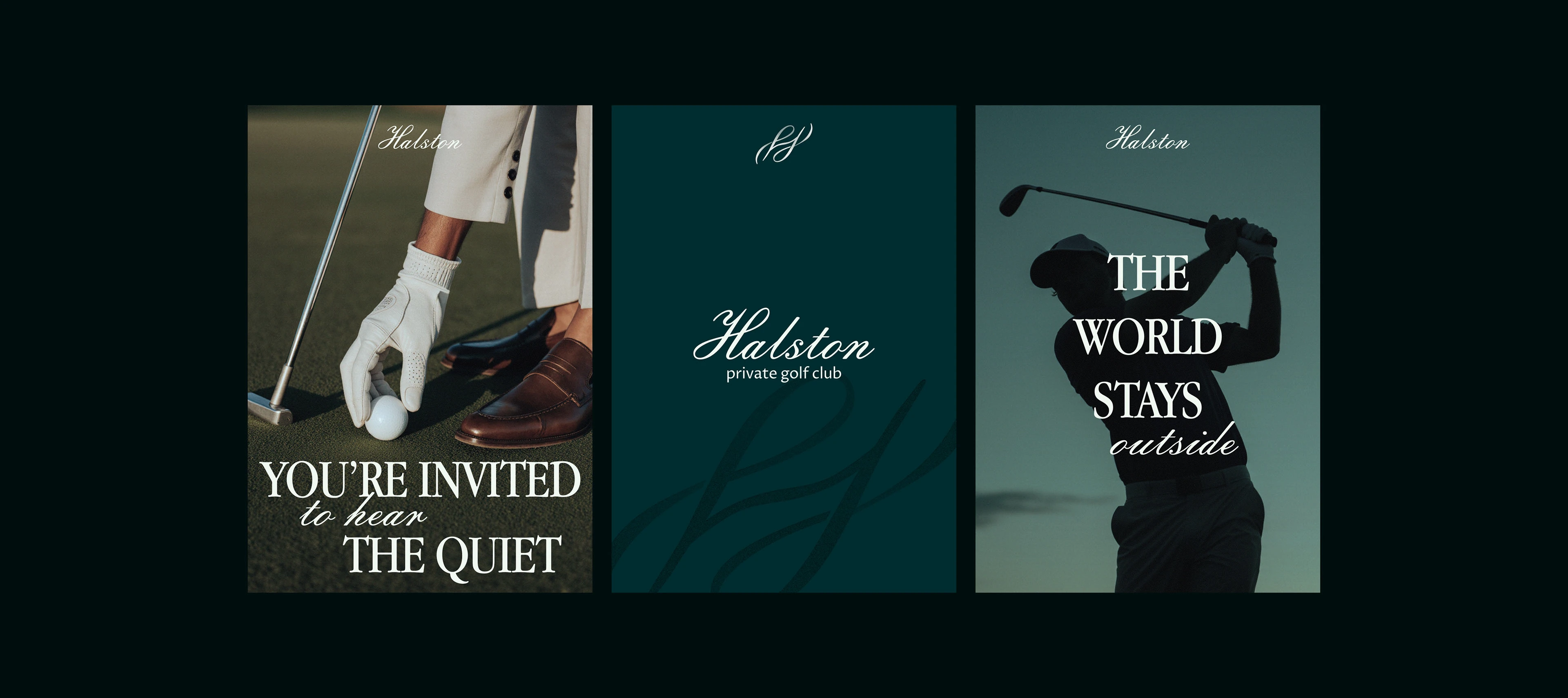 Halston golf club — Изображение №5 — Брендинг, Графика на Dprofile