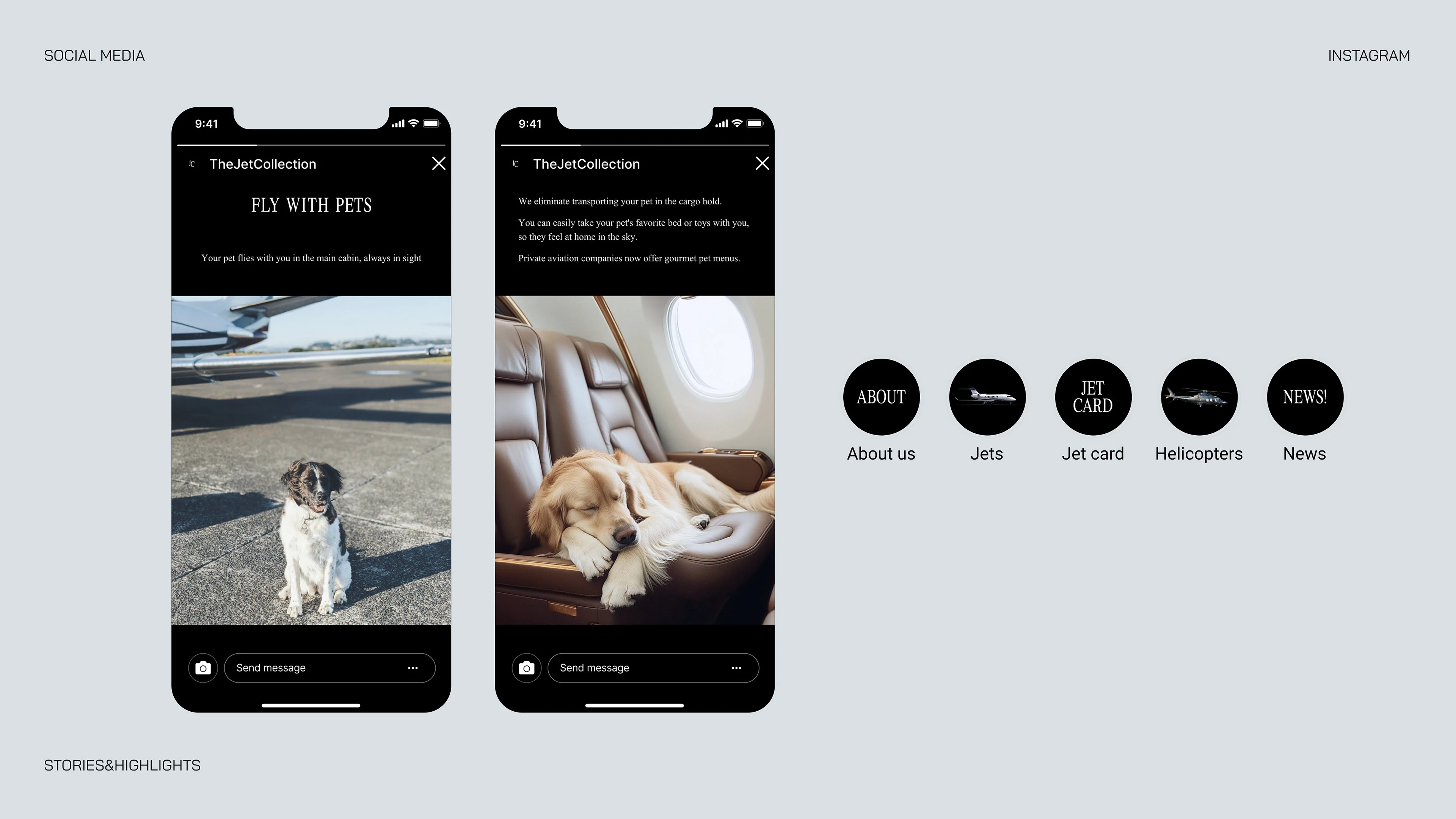 Фирменный стиль "The Jet Collection" — Изображение №18 — Брендинг, Графика на Dprofile