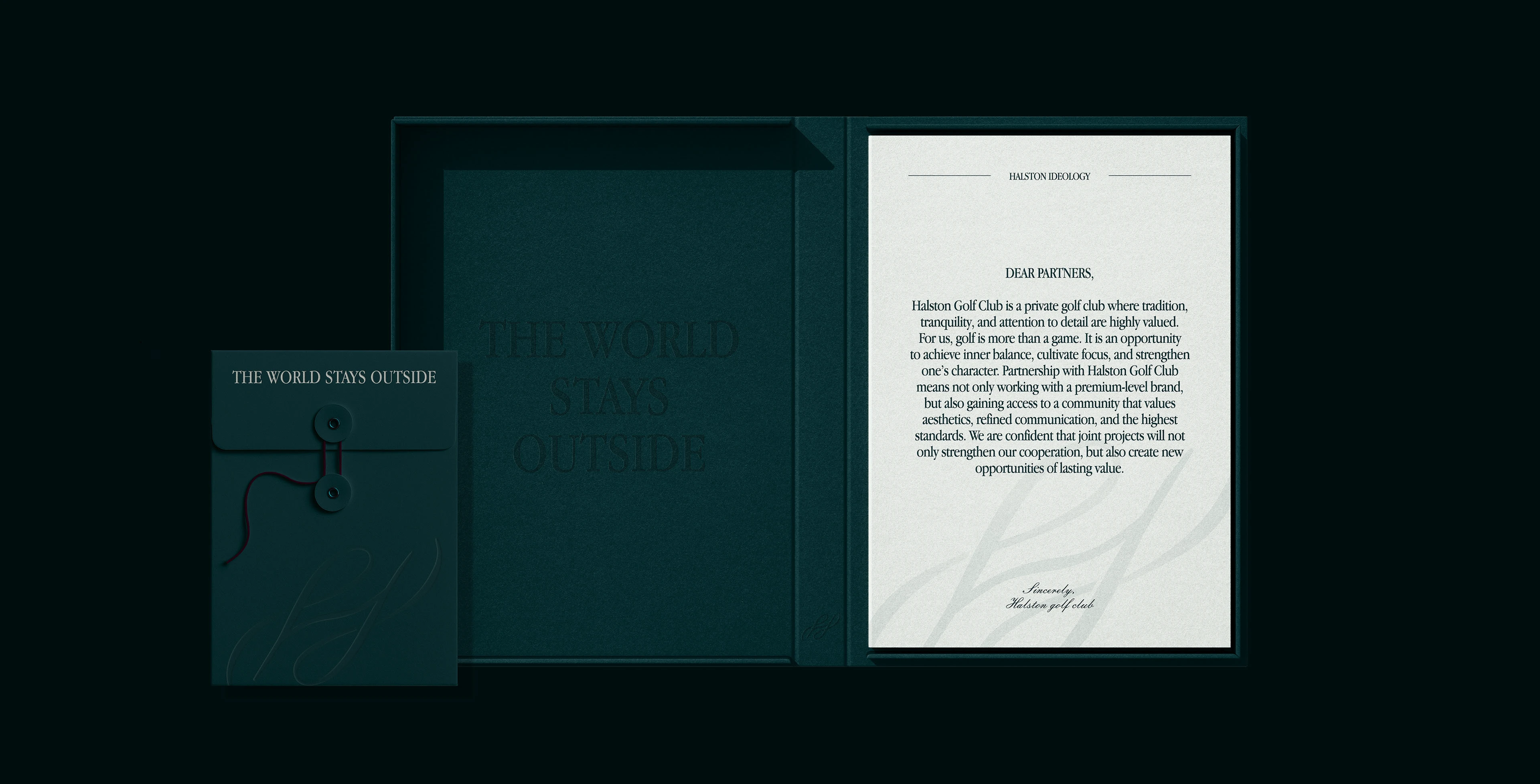Halston golf club — Изображение №2 — Брендинг, Графика на Dprofile