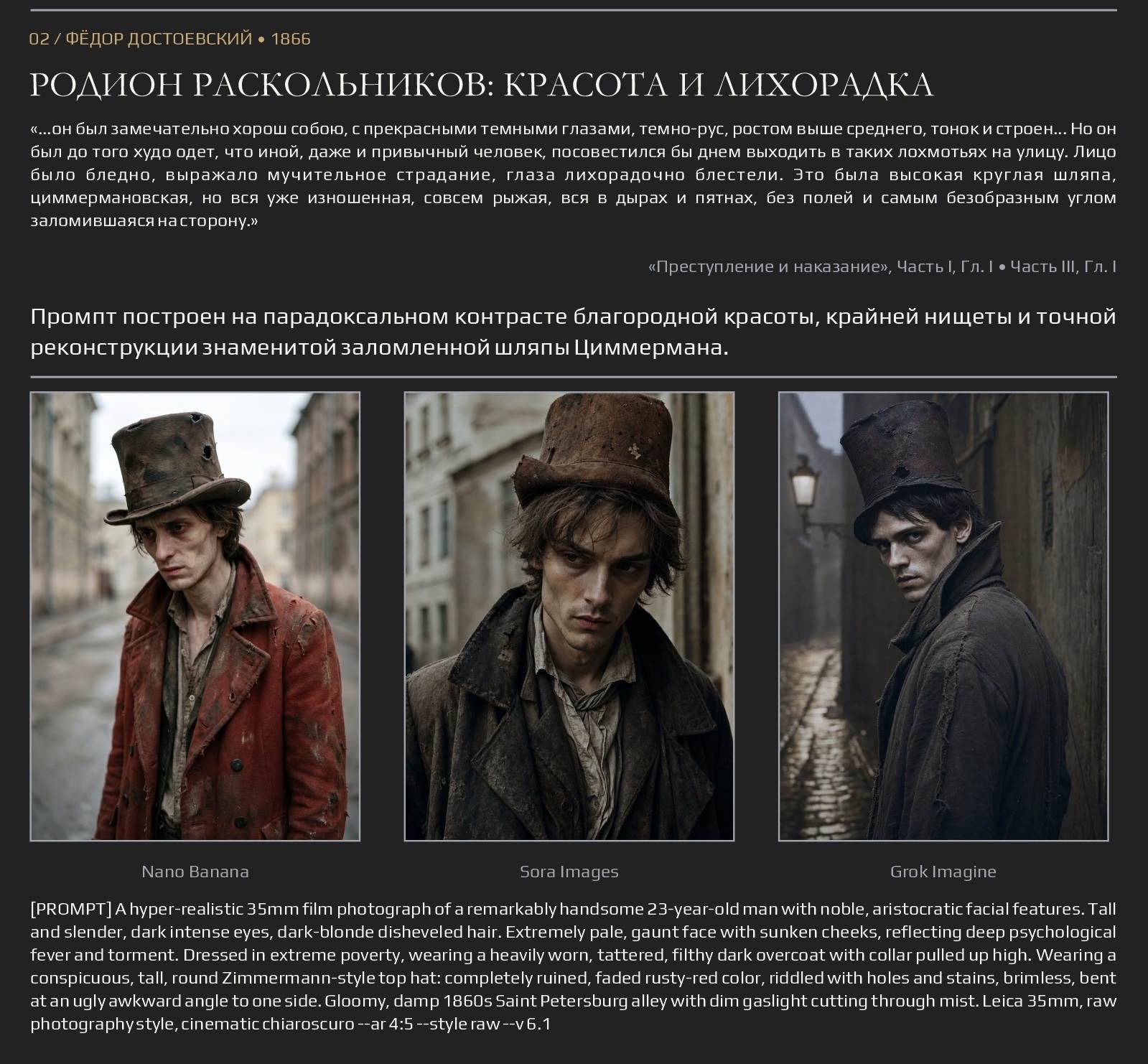 ПО СЛОВАМ АВТОРА: ЛИЦА КЛАССИКИ — Изображение №3 — Графика, Нейро на Dprofile