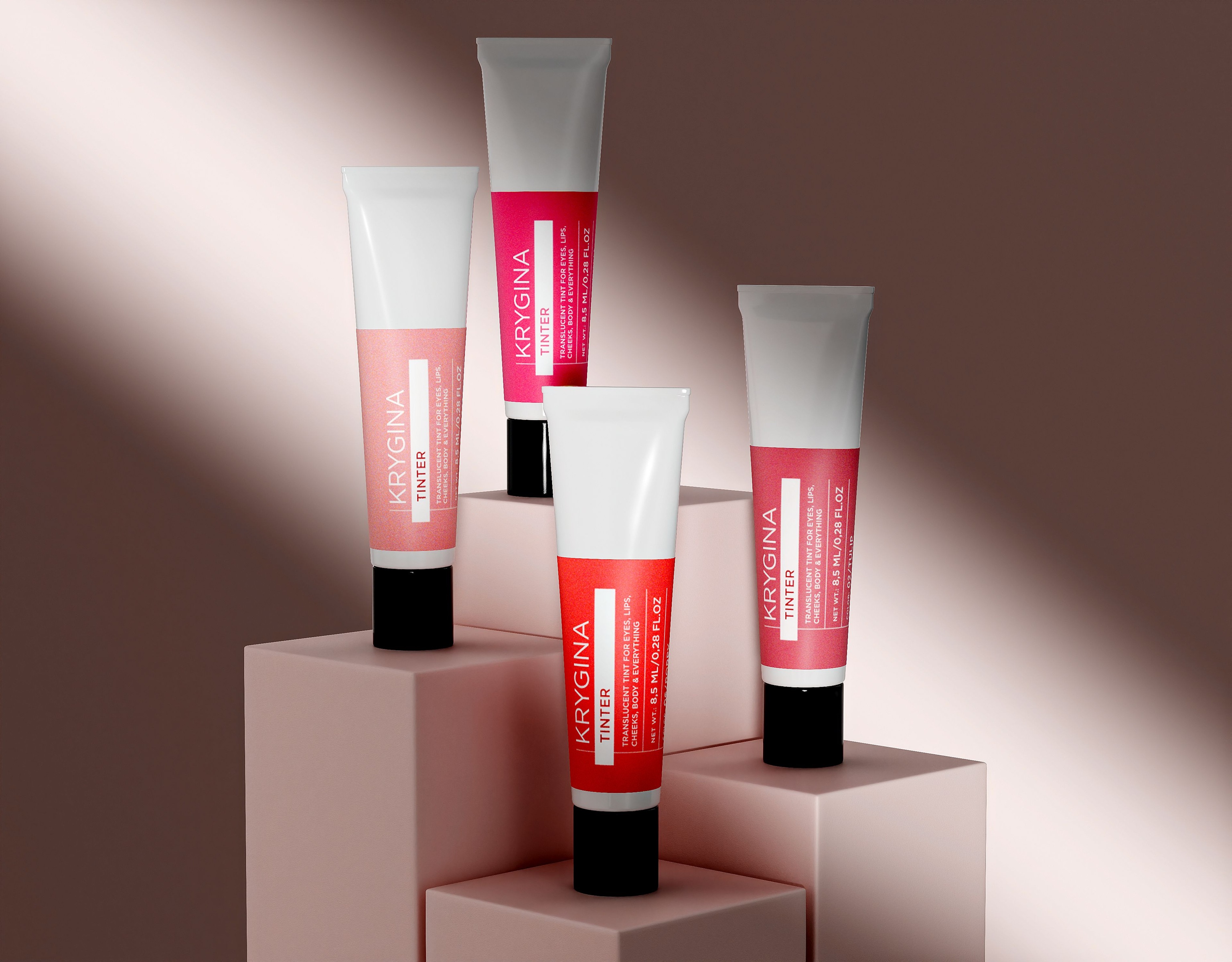 3D motion design для бренда косметики "KRYGINA" — Изображение №1 — 3D, Анимация на Dprofile