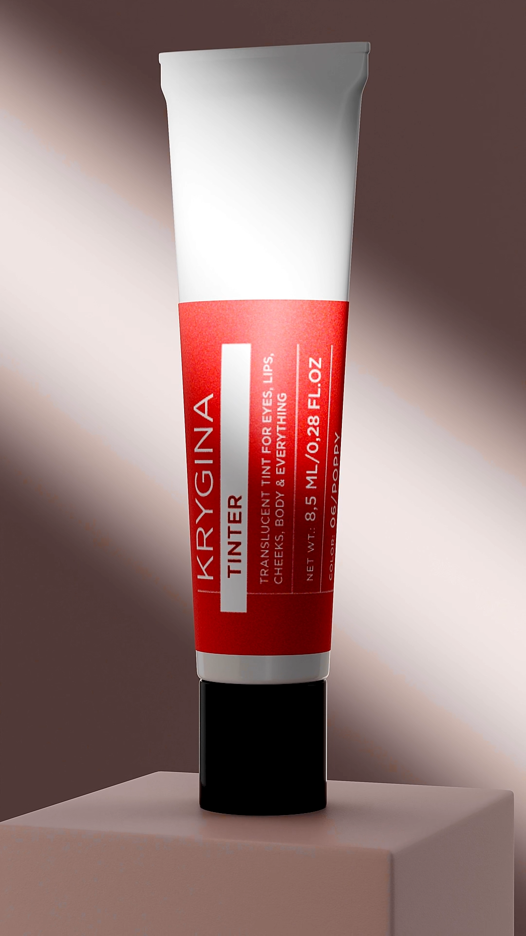 3D motion design для бренда косметики "KRYGINA" — Изображение №2 — 3D, Анимация на Dprofile