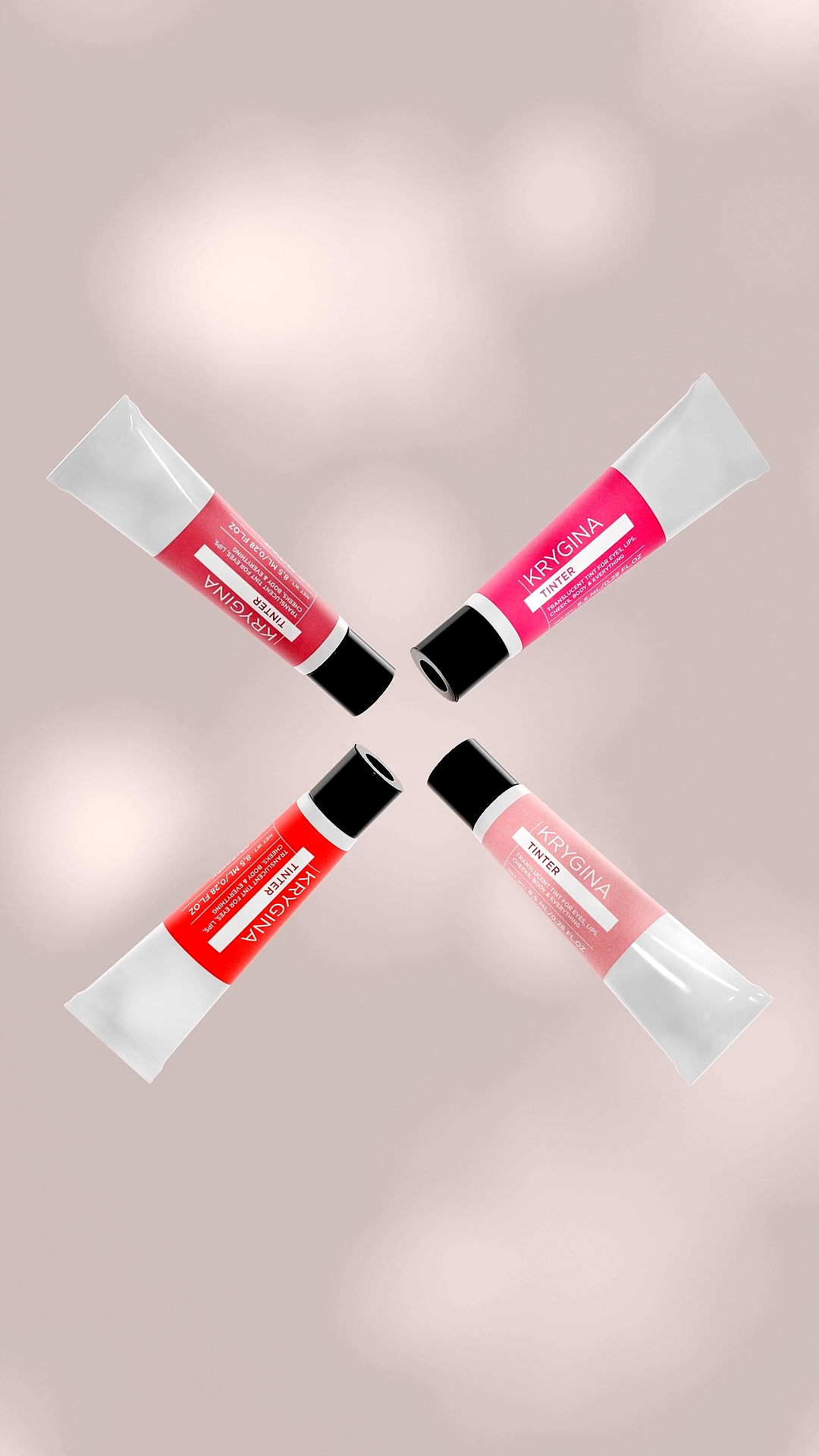 3D motion design для бренда косметики "KRYGINA" — Изображение №7 — 3D, Анимация на Dprofile