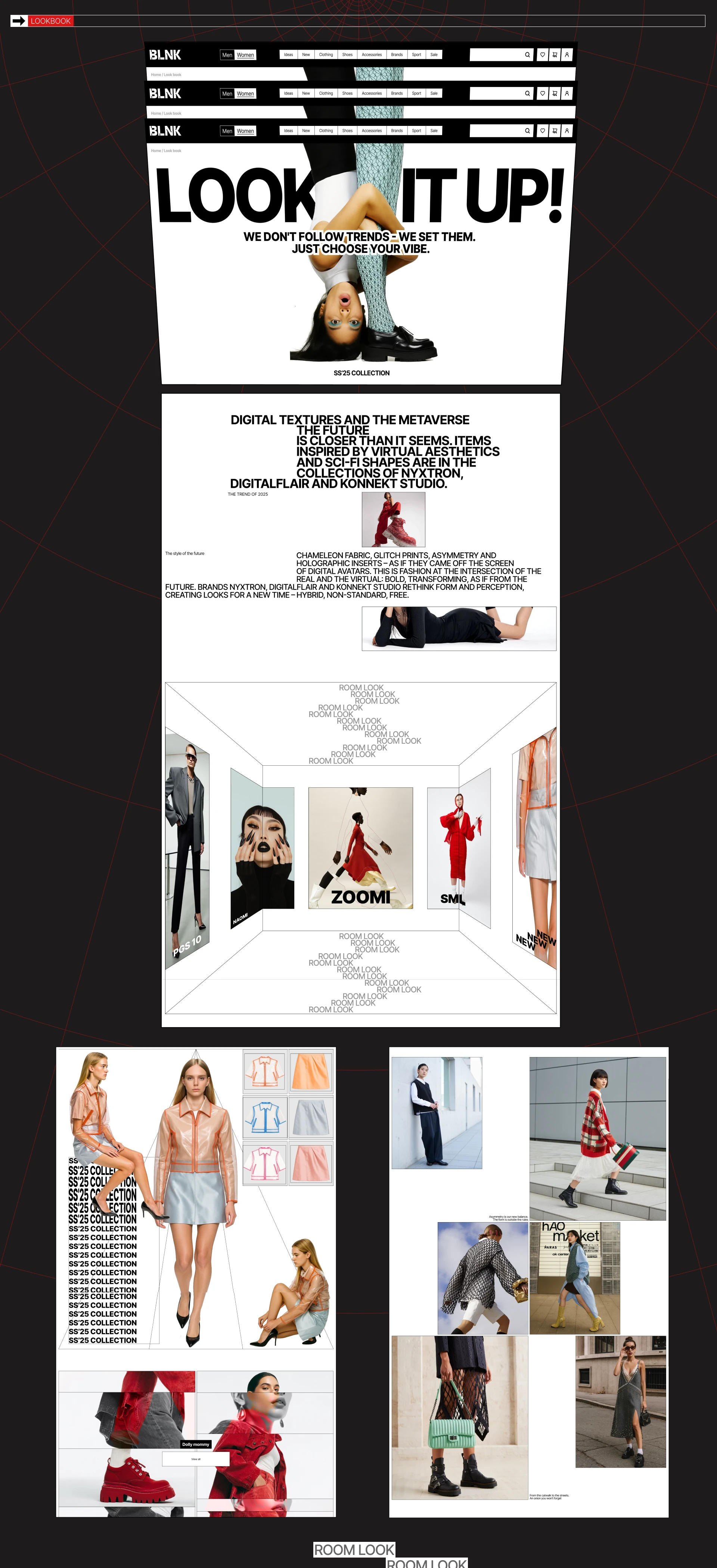 BLNK - online store — Изображение №10 — Интерфейсы на Dprofile