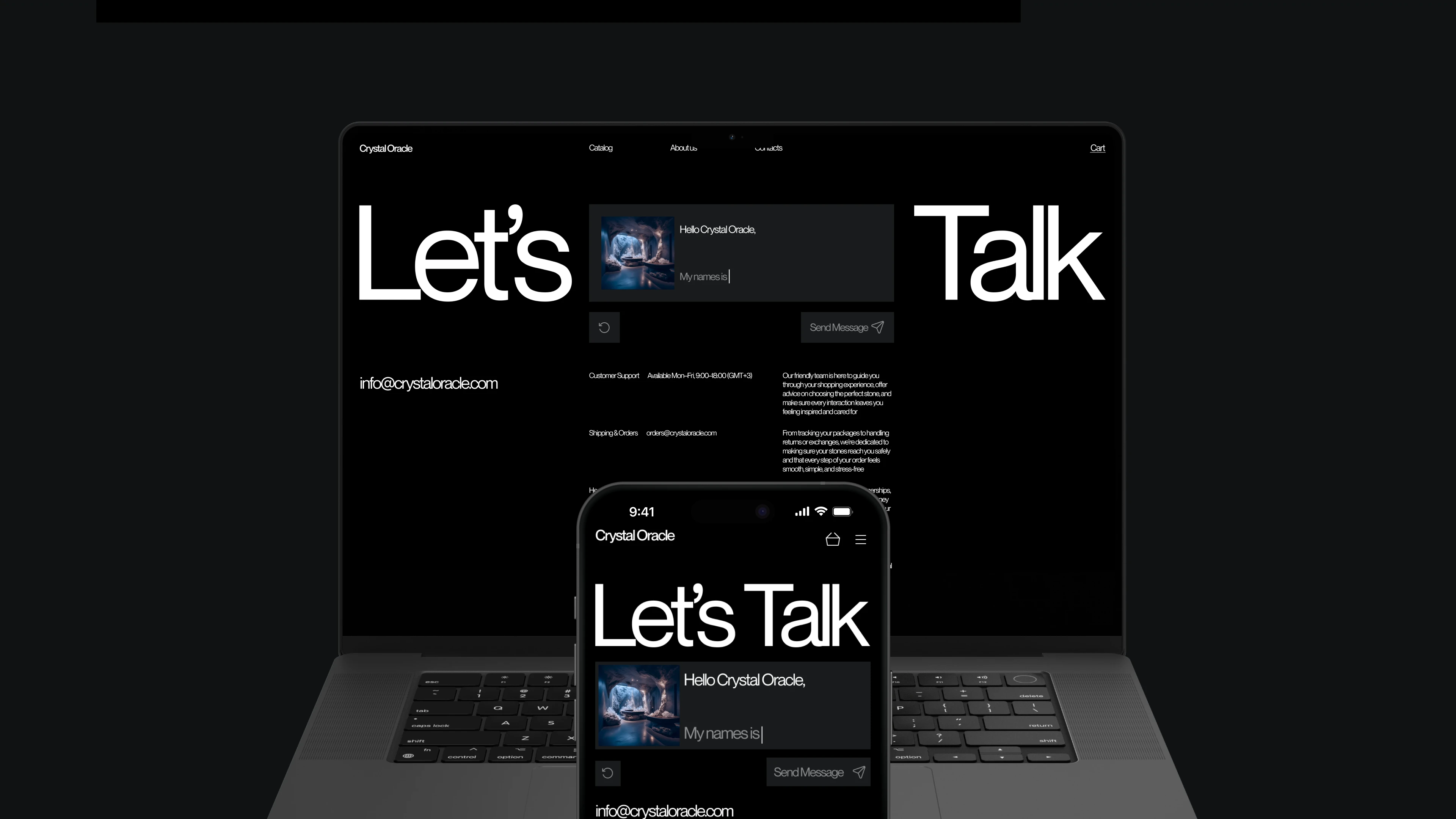 Crystal Oracle | e-commerce — Изображение №17 — Интерфейсы, Анимация на Dprofile